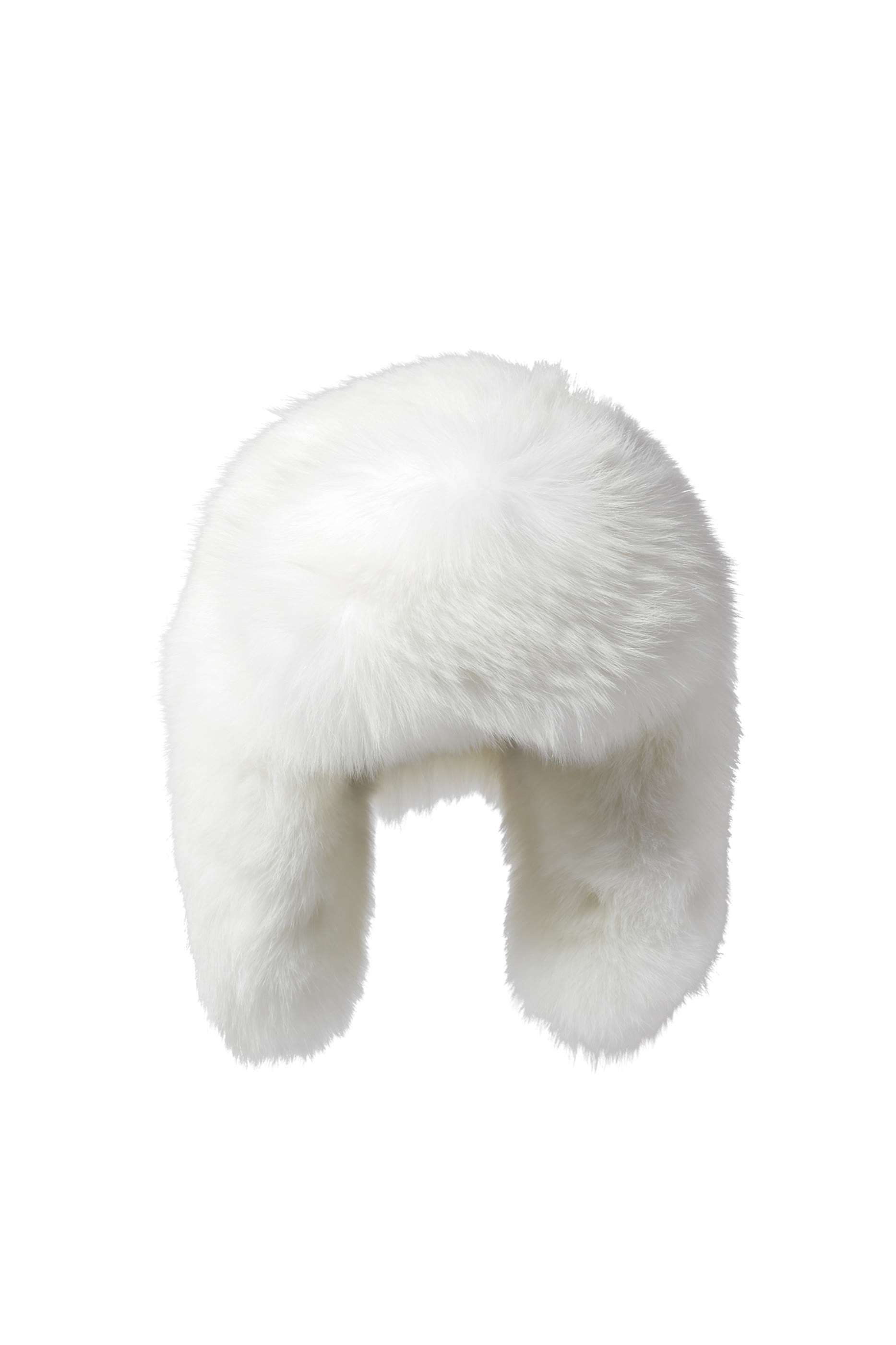 Flannel Ushanka with Fox Fur