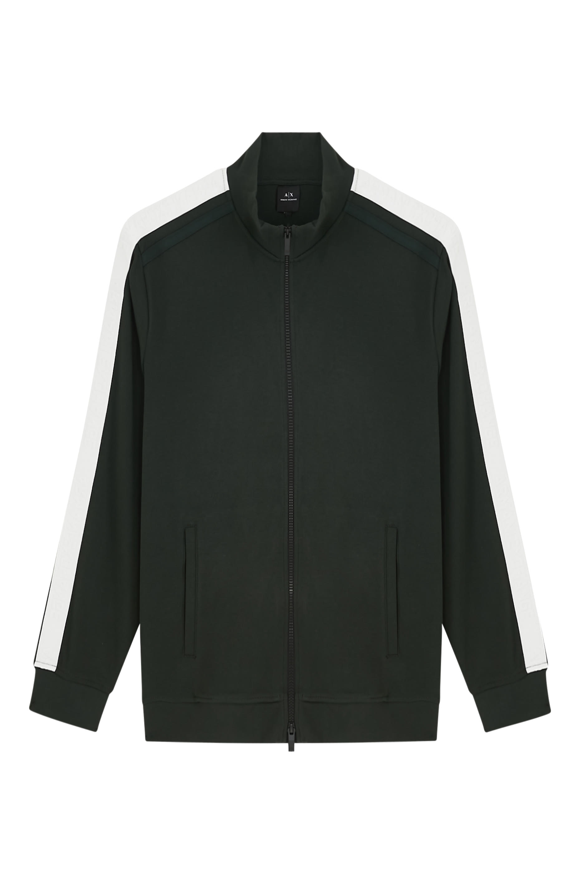 Logo Bands Full Zip Sweatshirt