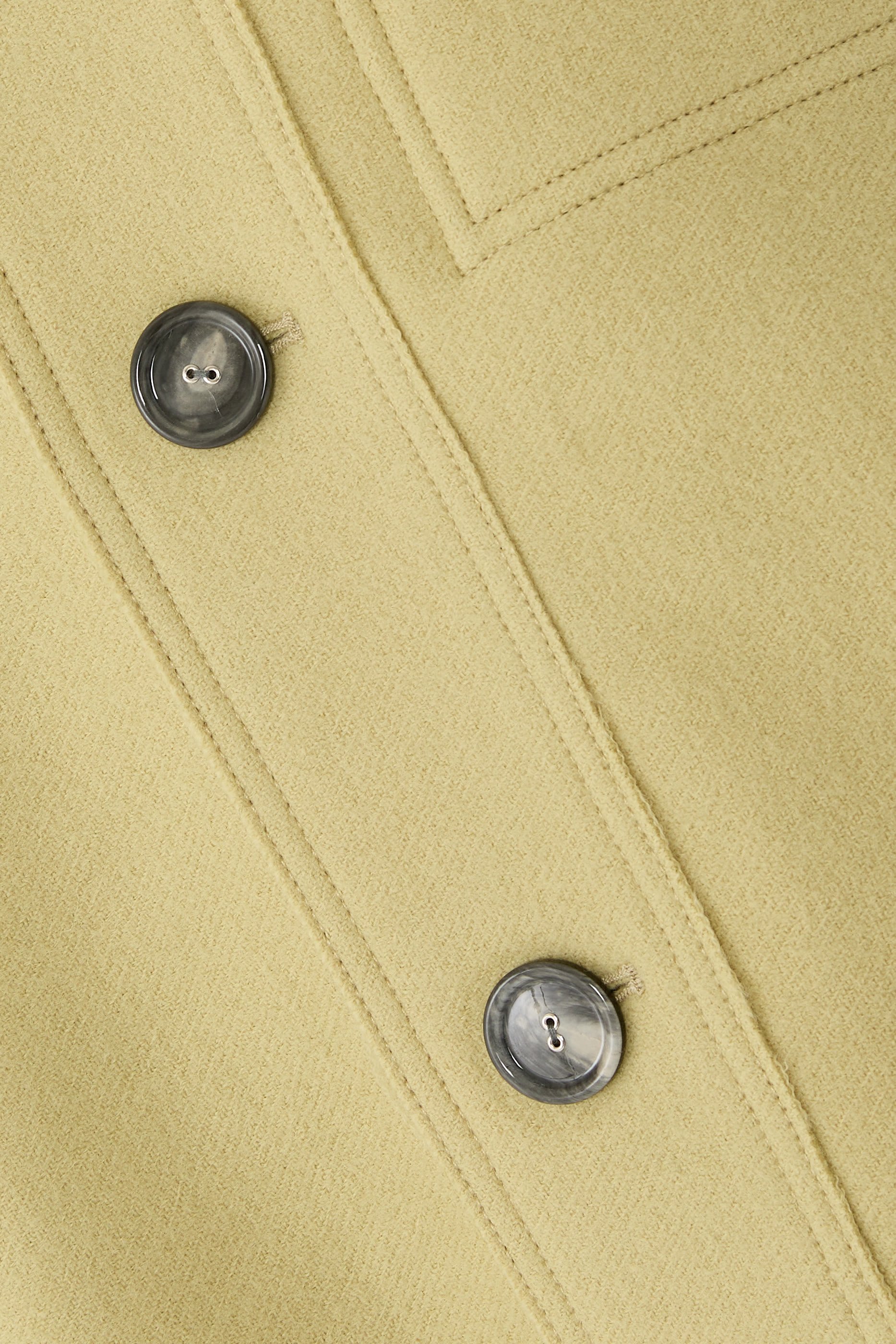 Wool Buttoned Jacket