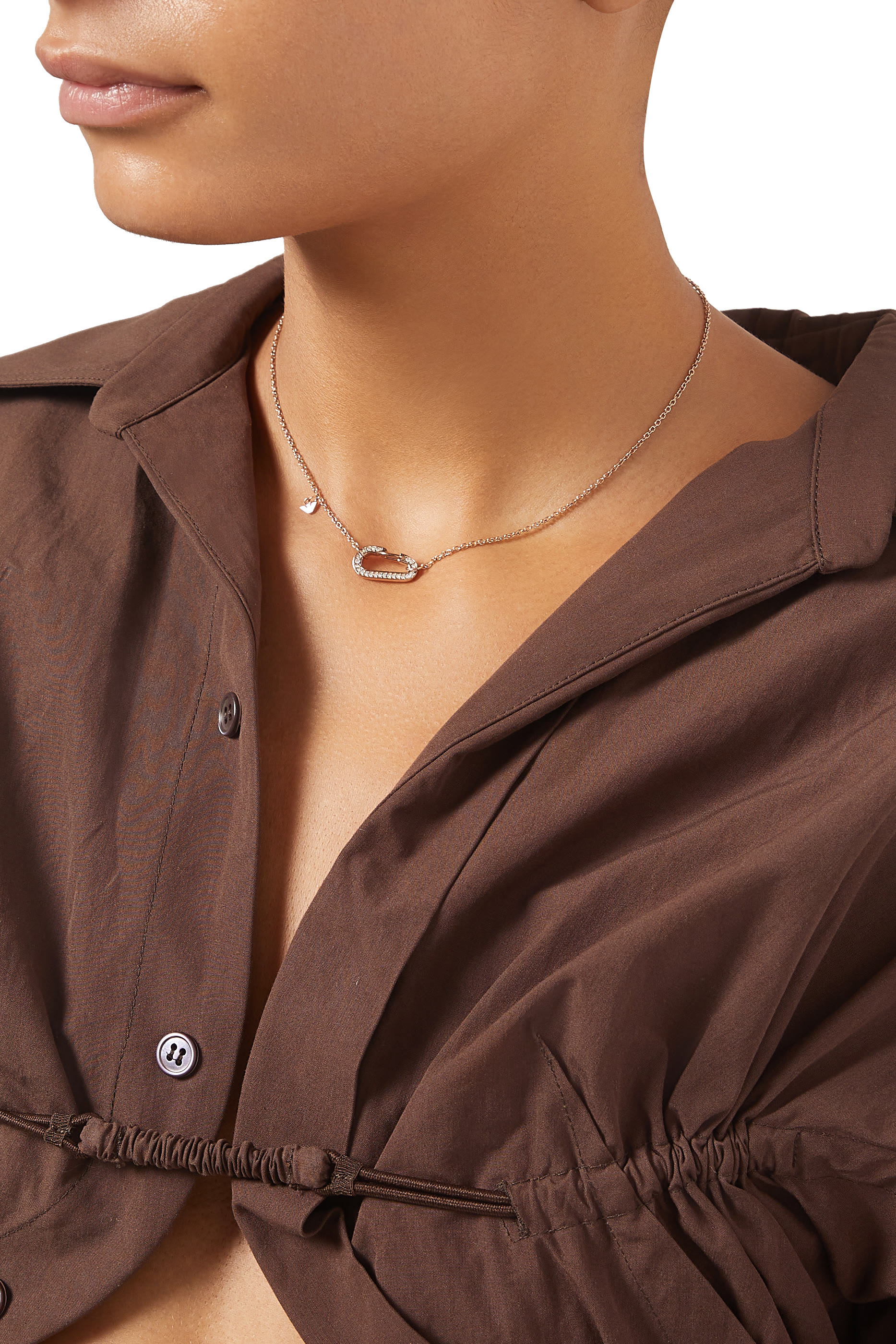 Sentimental Chain Necklace, Stainless Steel