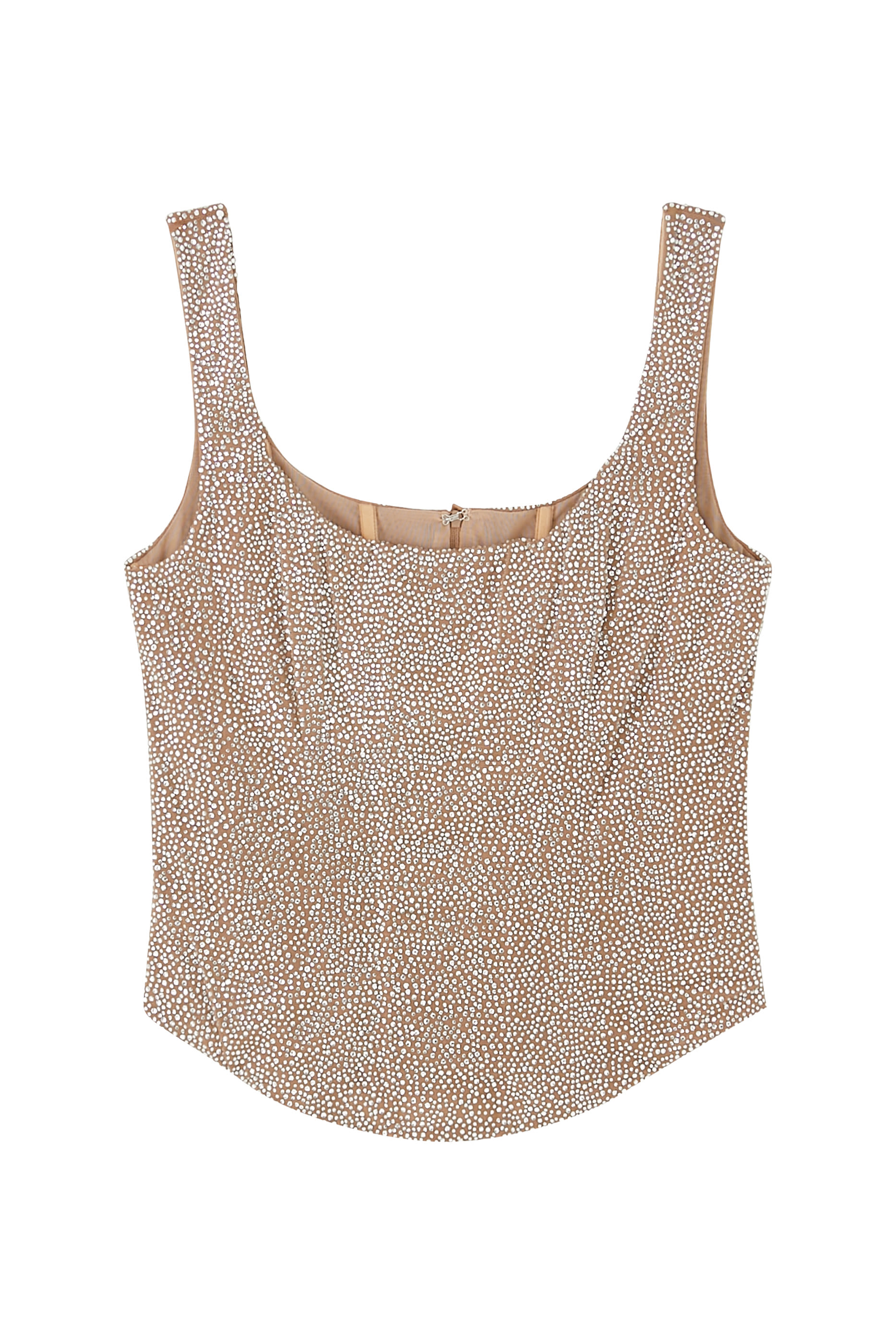Crystal Bustier Top