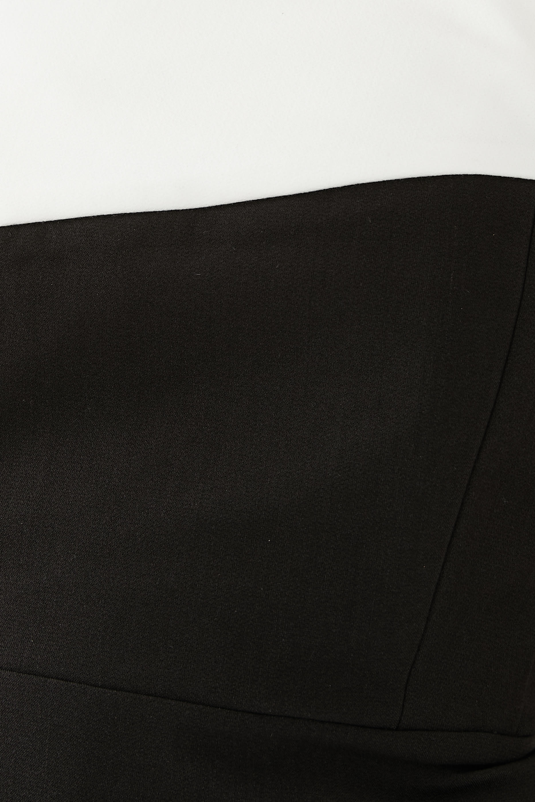 Strapless Crepe Midi Dress