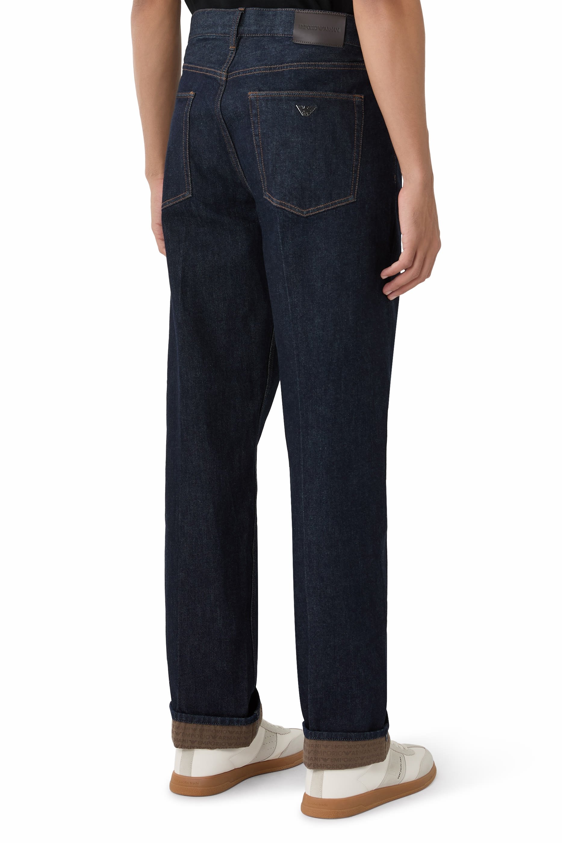 J76 Straight-Fit Stretch Comfort-Denim Jeans