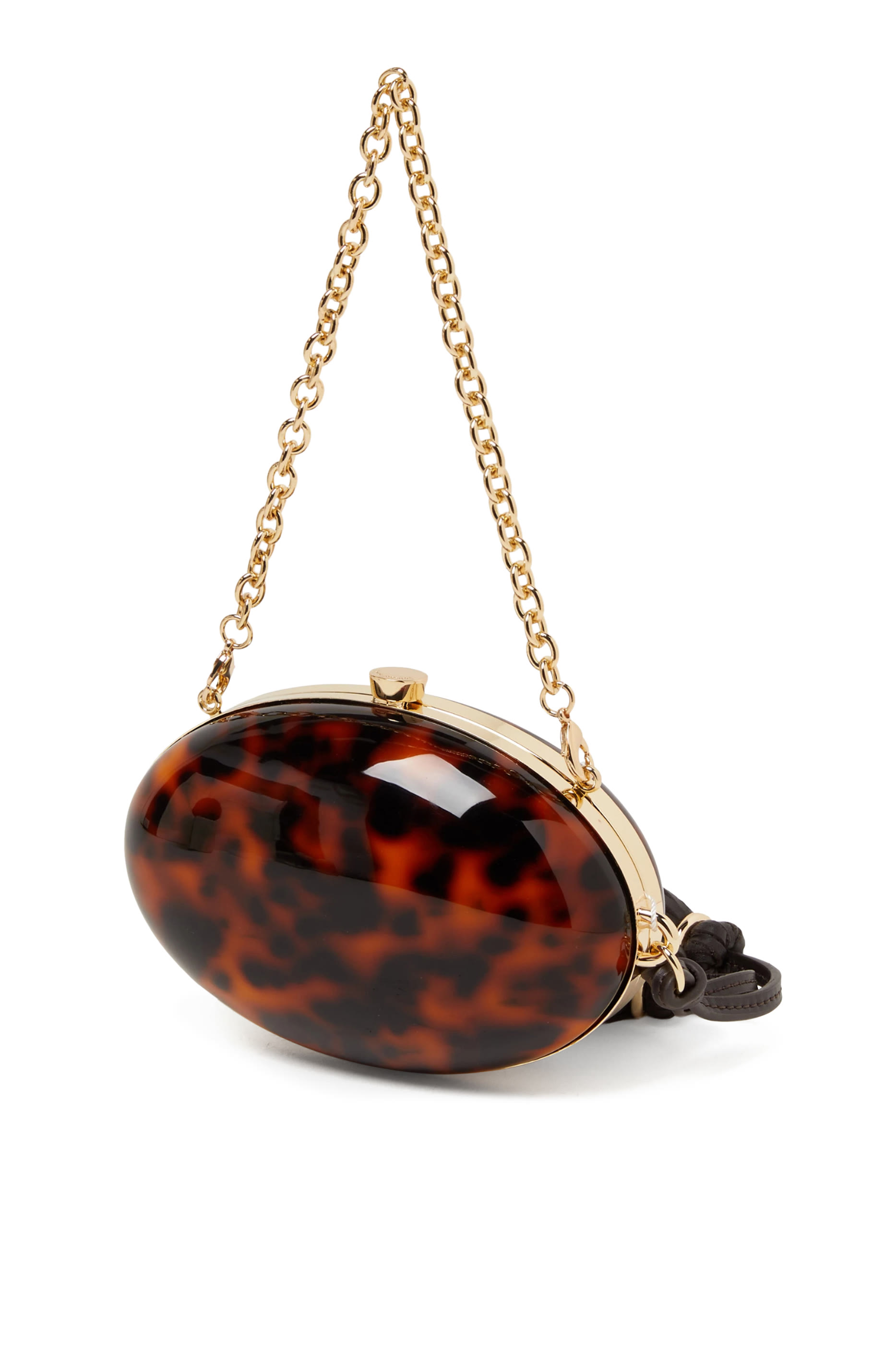 Resin Oval Clutch 