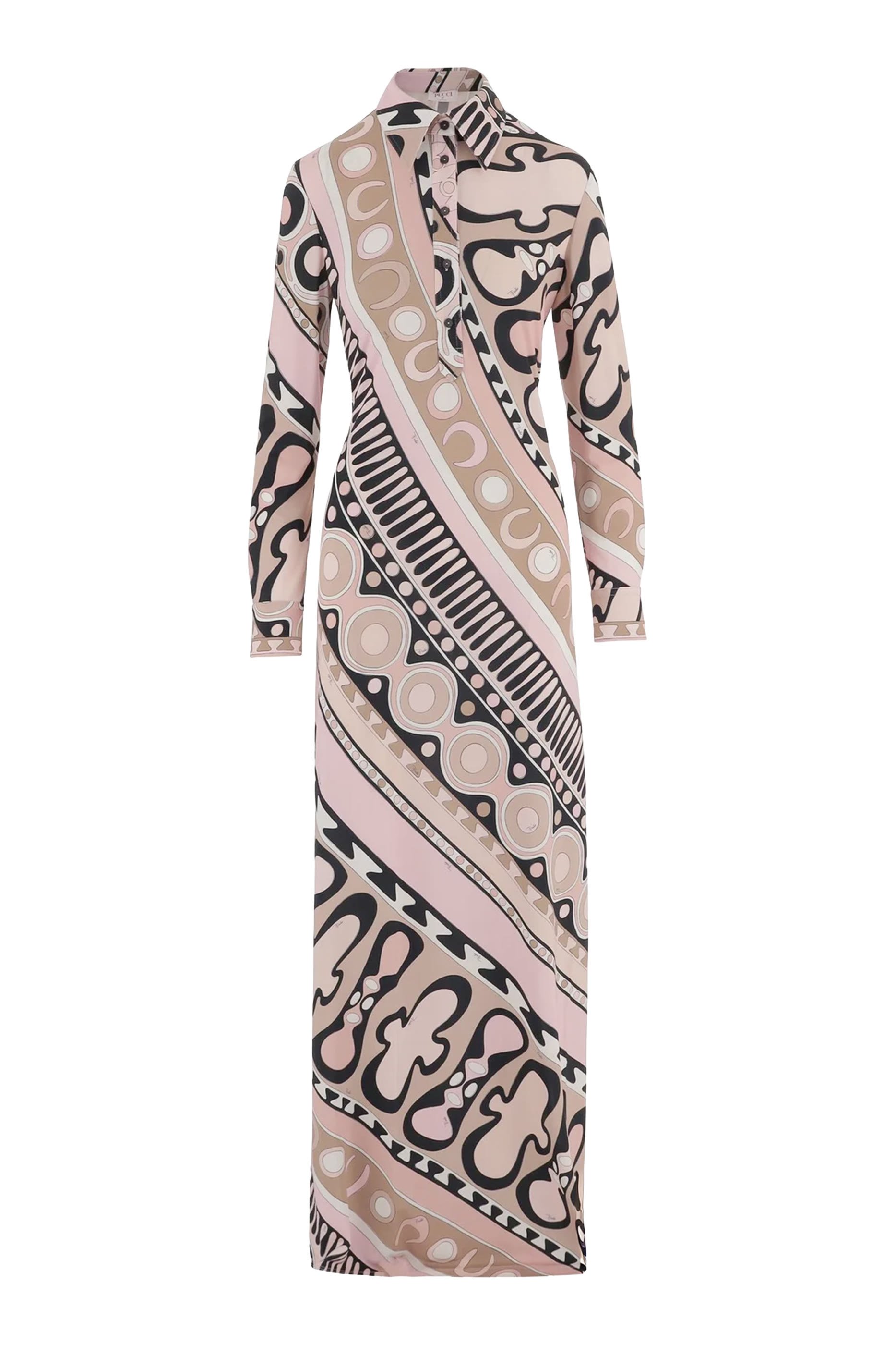 Soleil Print Chemisier Dress