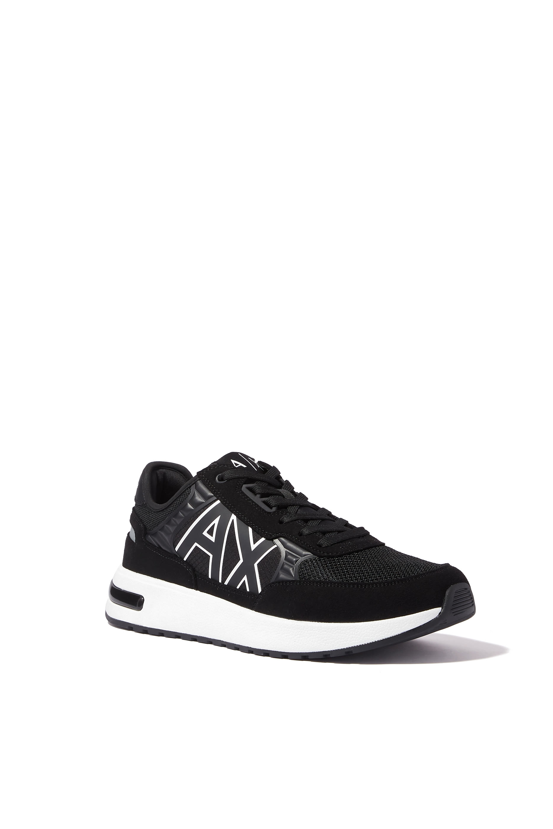 3D Logo Low-Top Sneakers