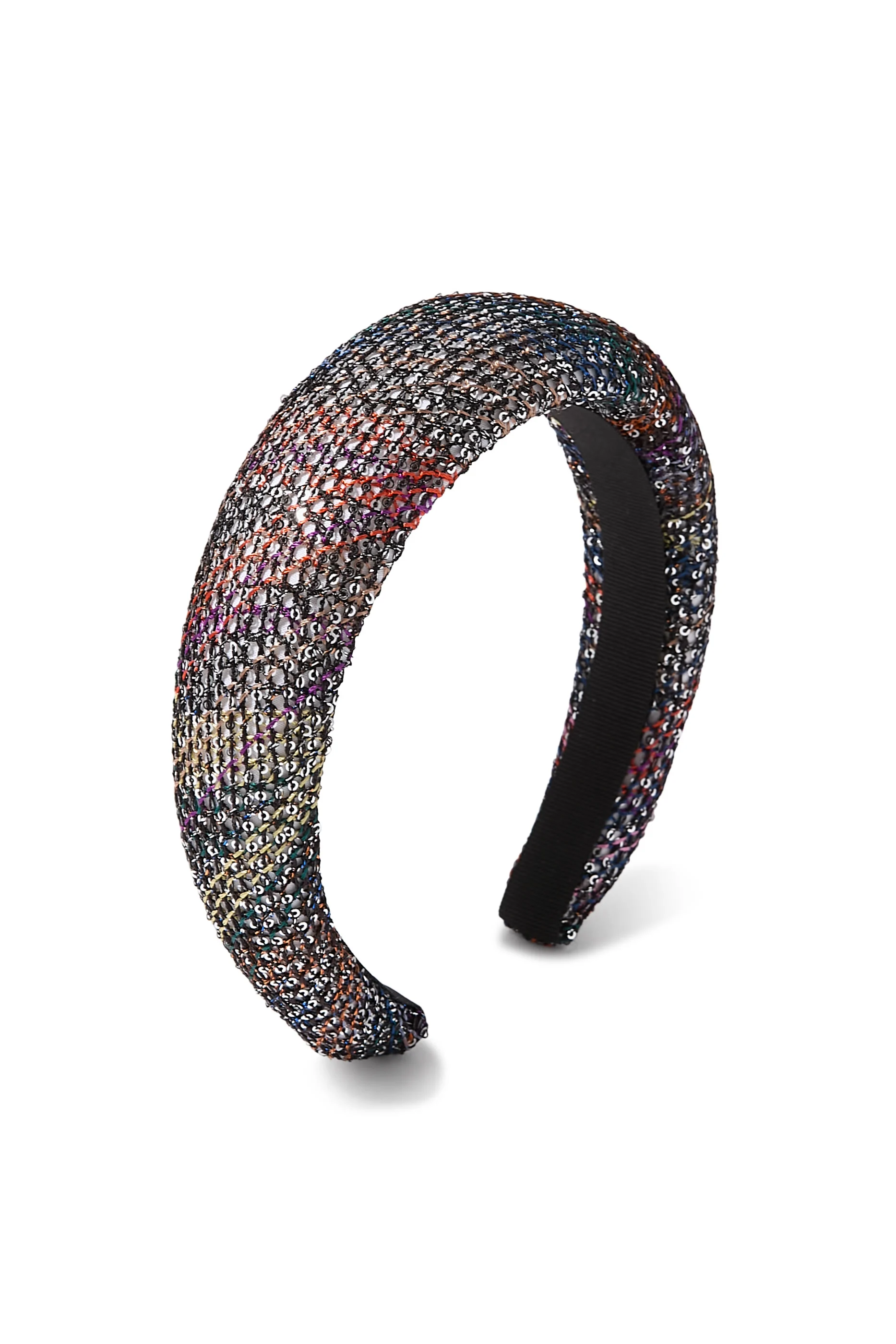 Zig Zag Sequinned Headband
