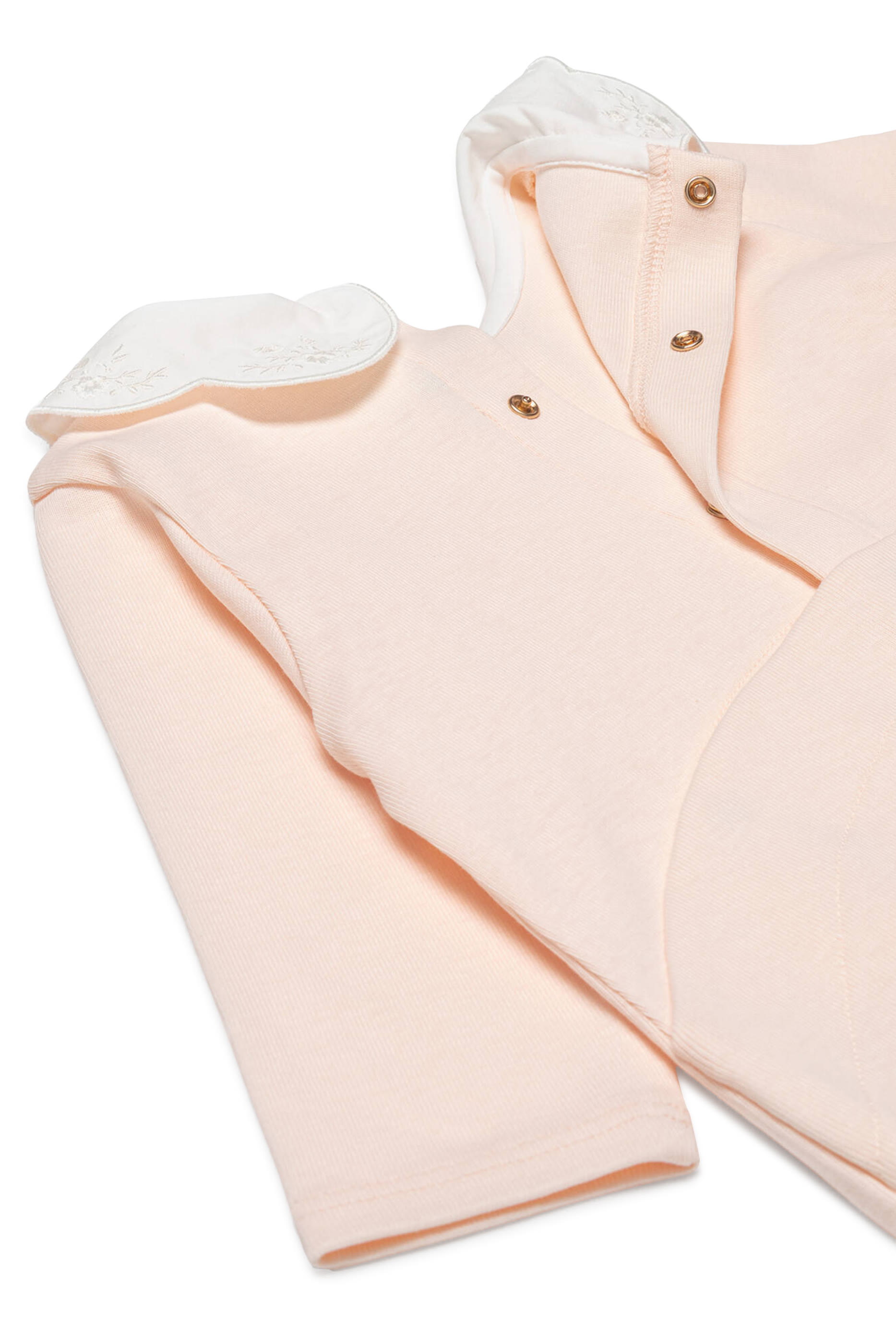 Kids Cotton Jumpsuit & Bib Set 