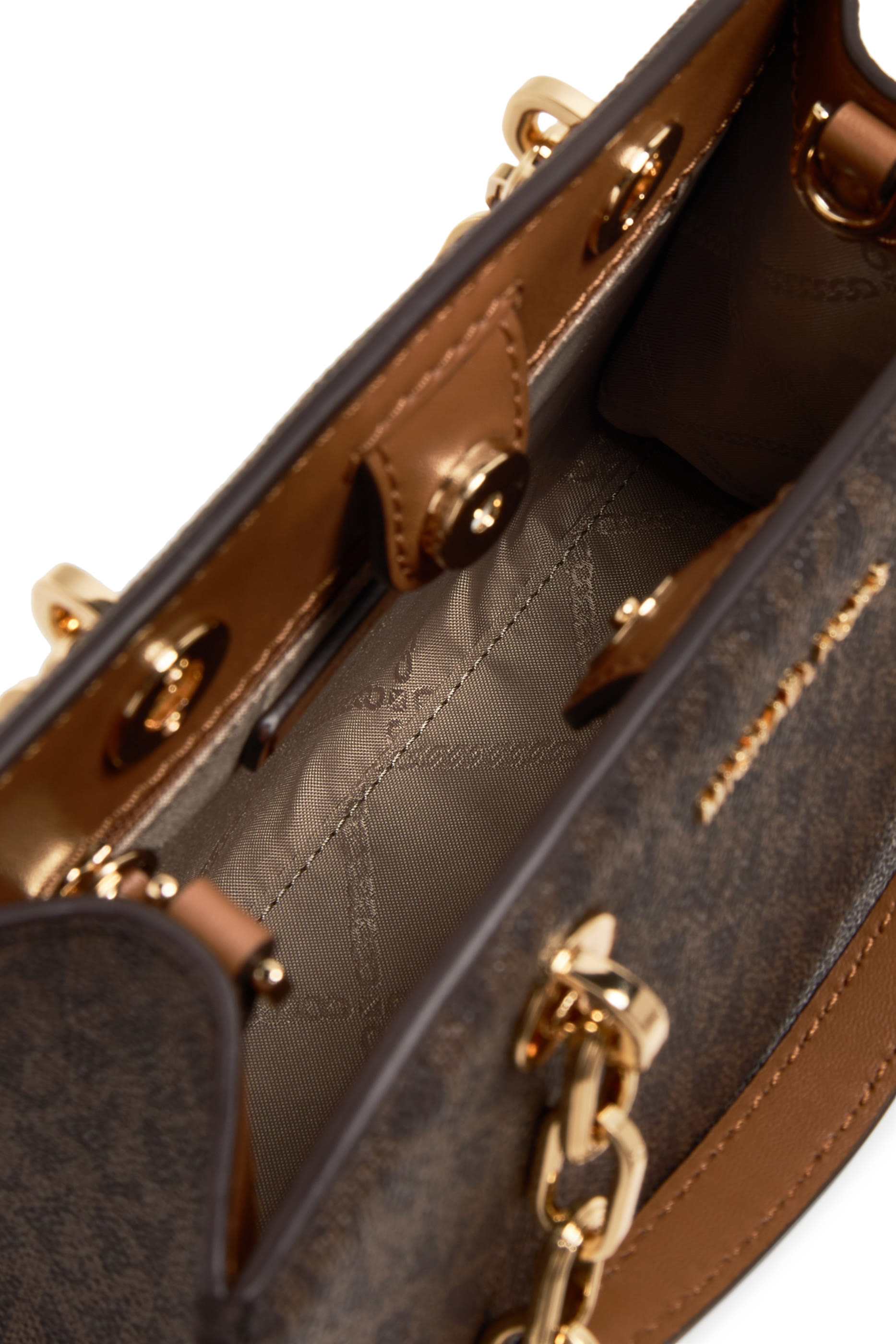 Cynthia Small Signature Logo Satchel Bag