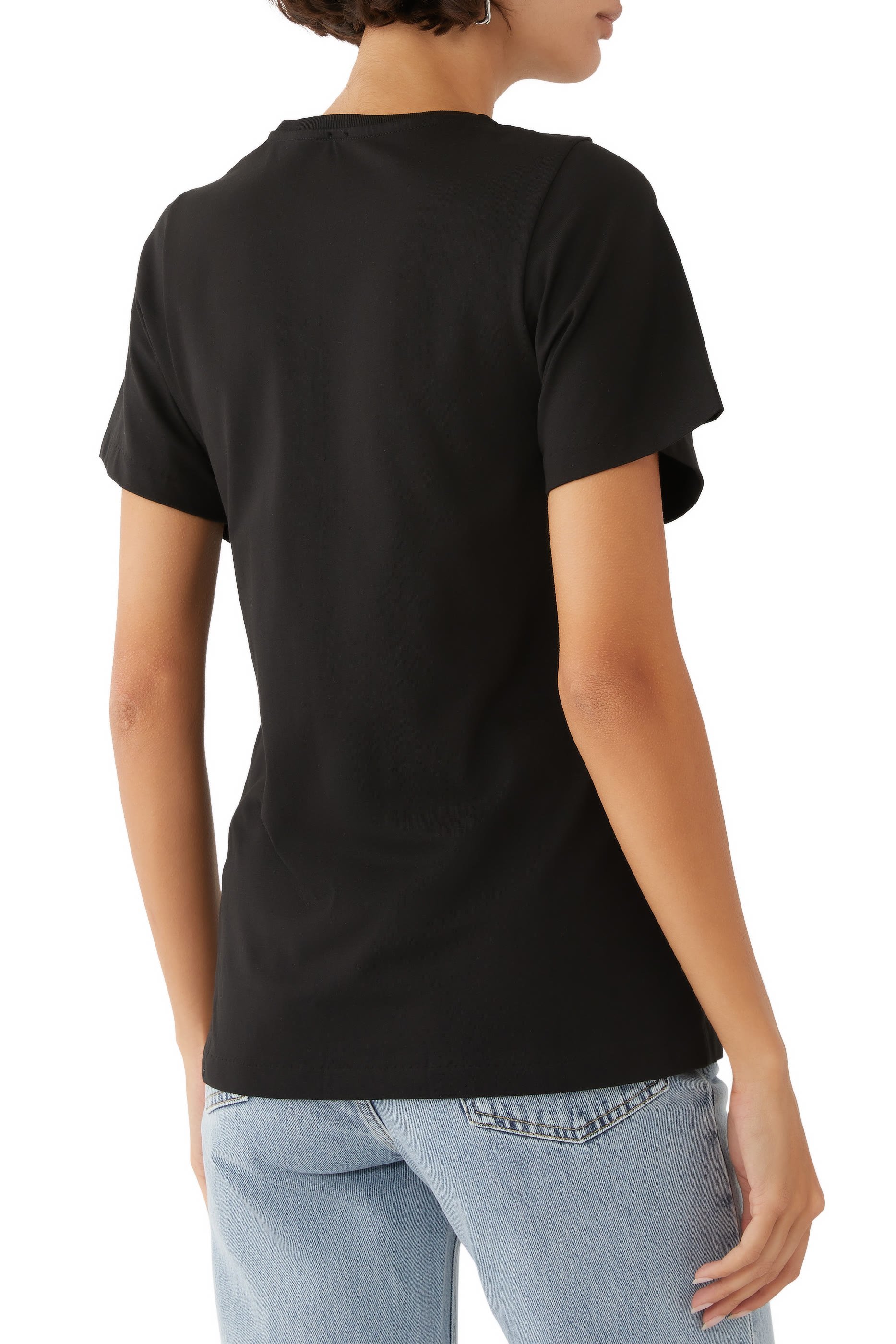 Curved Seam T-Shirt