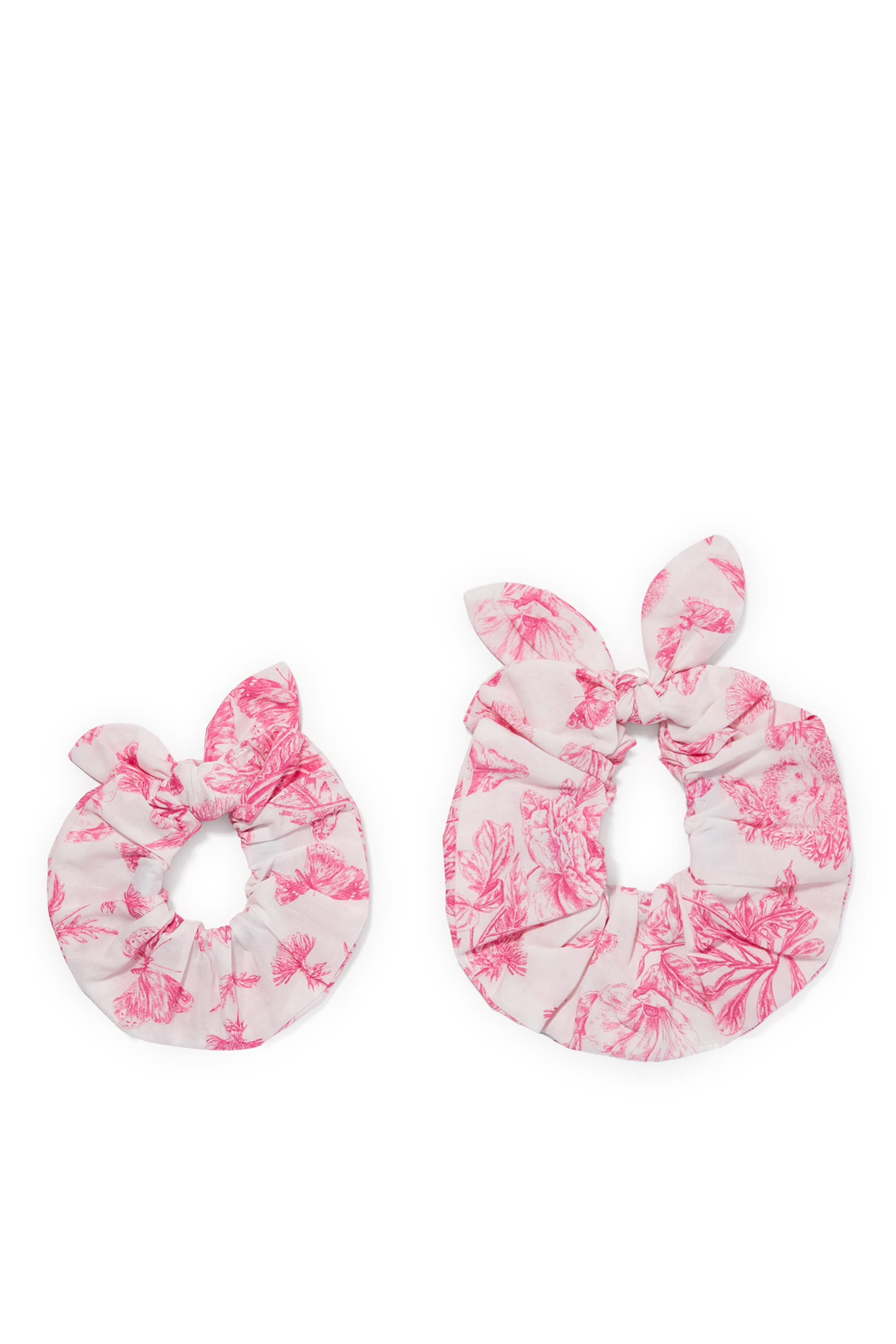 Kids Printed Inspiration Toile de Jouy Srunchies