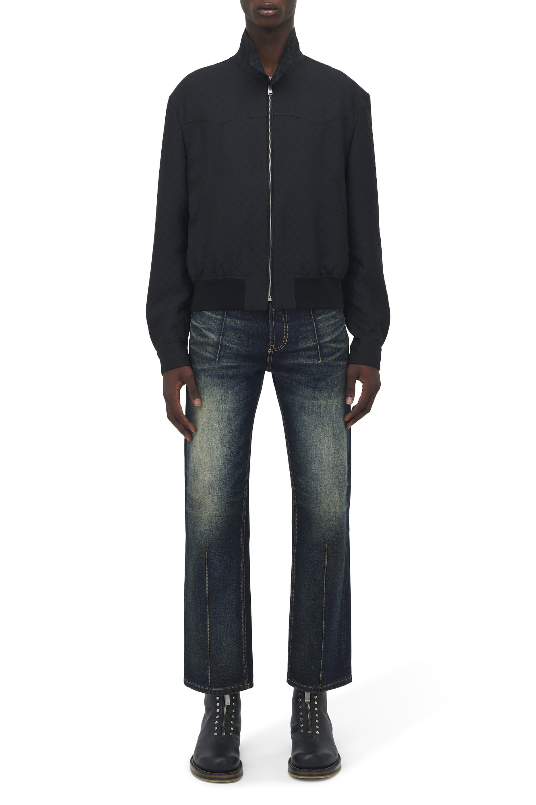 Cropped Harrington Jacket