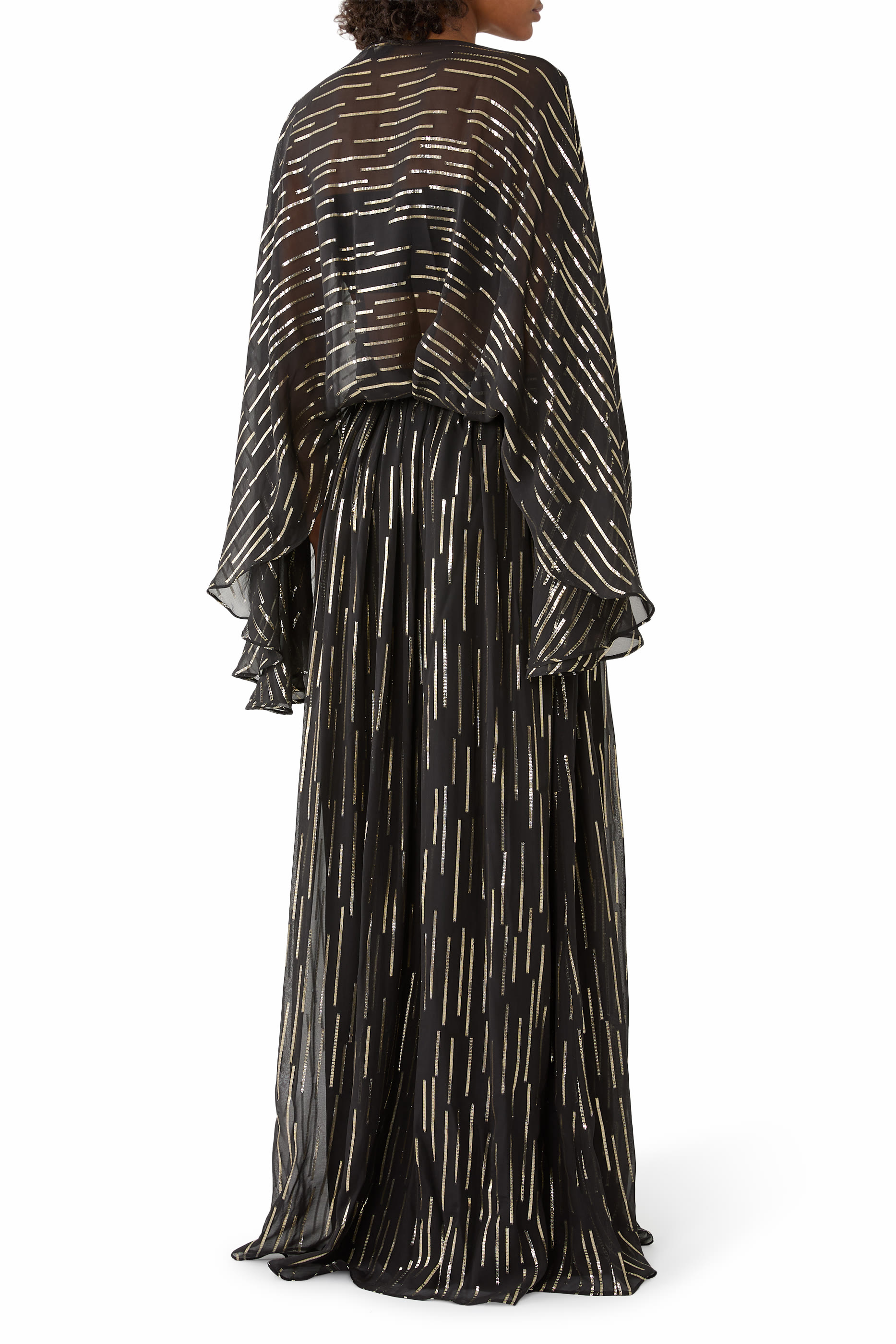 Tribeca Striped Maxi Dress
