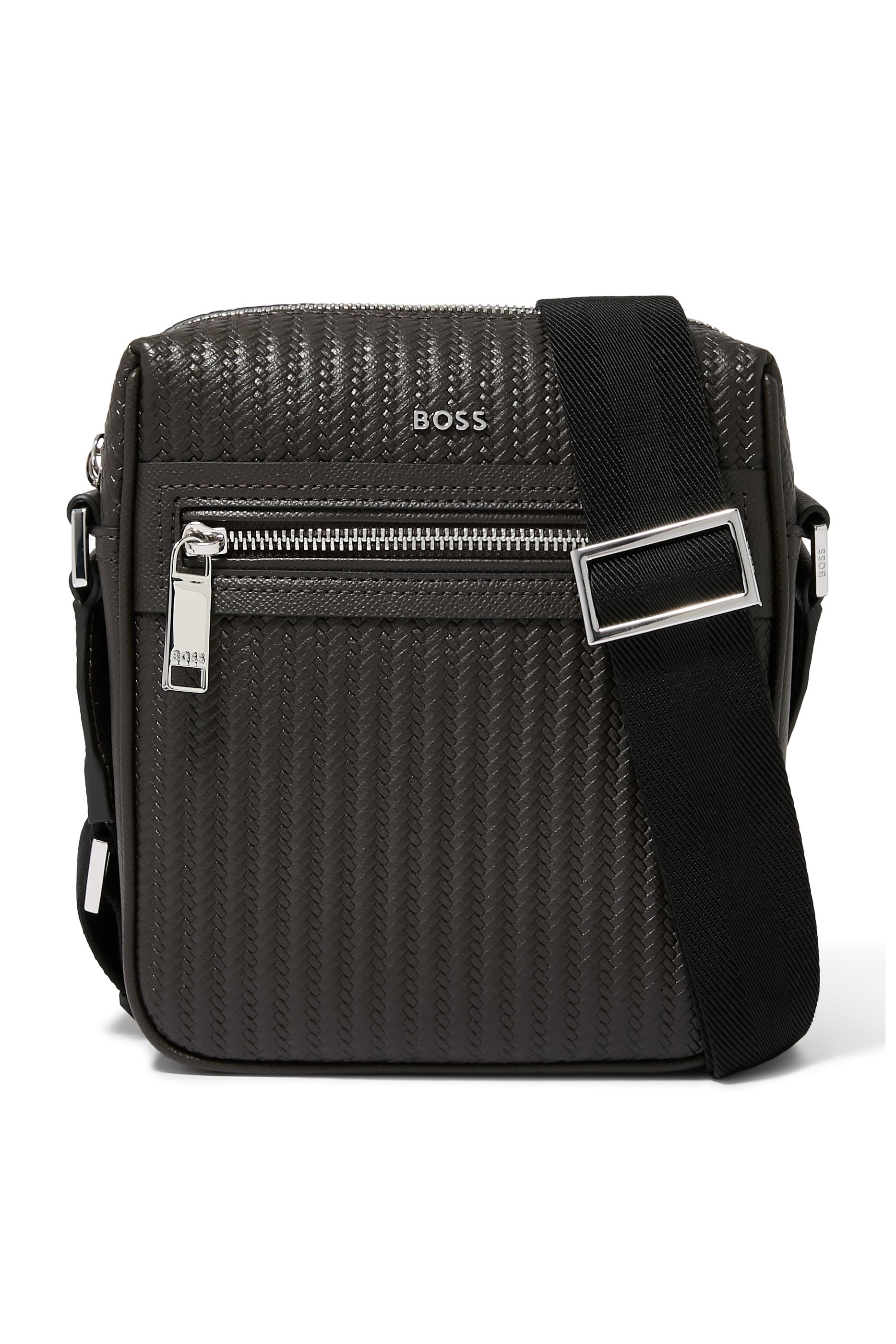 Embossed Pattern Reporter Bag