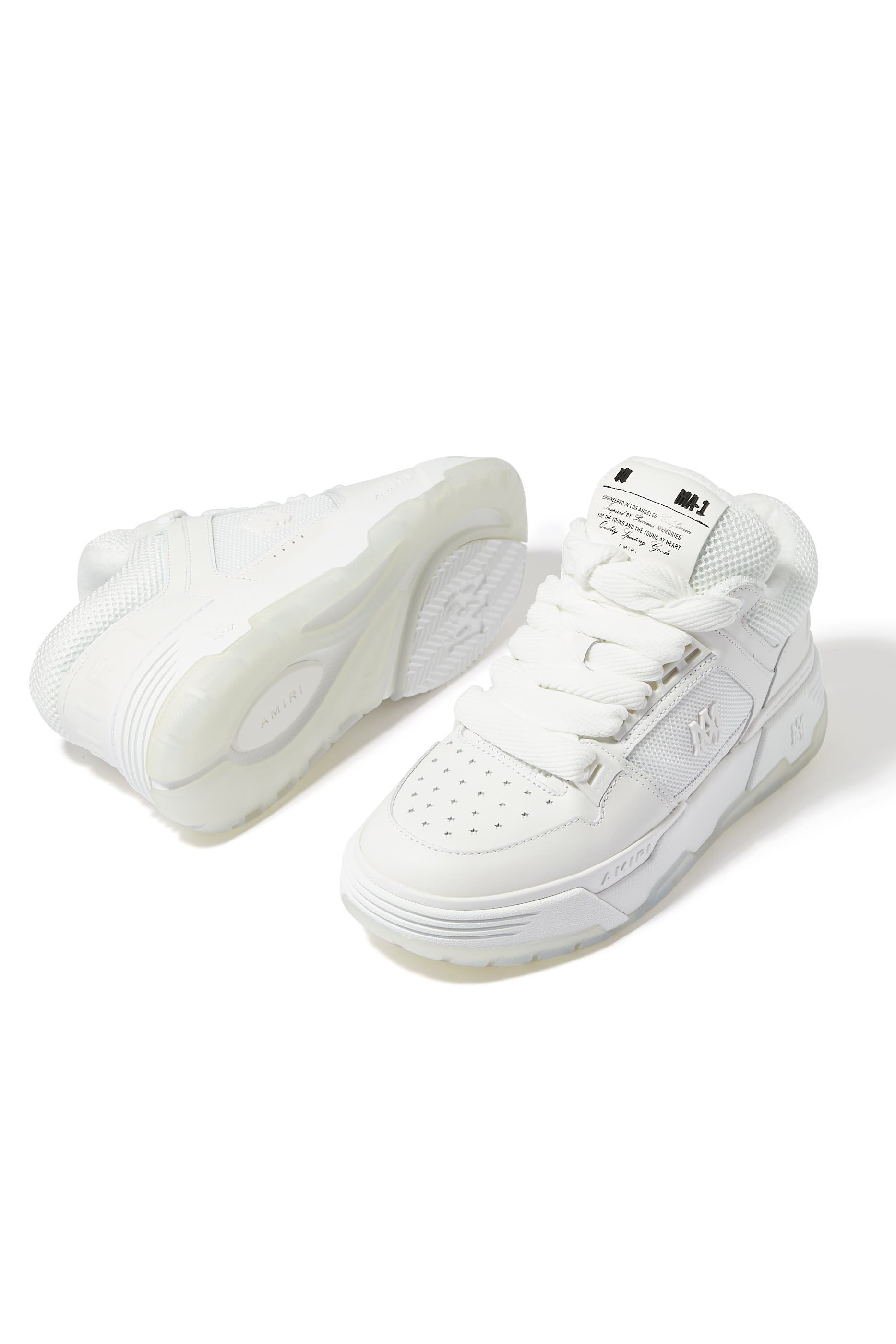 MA-1 Leather Sneakers