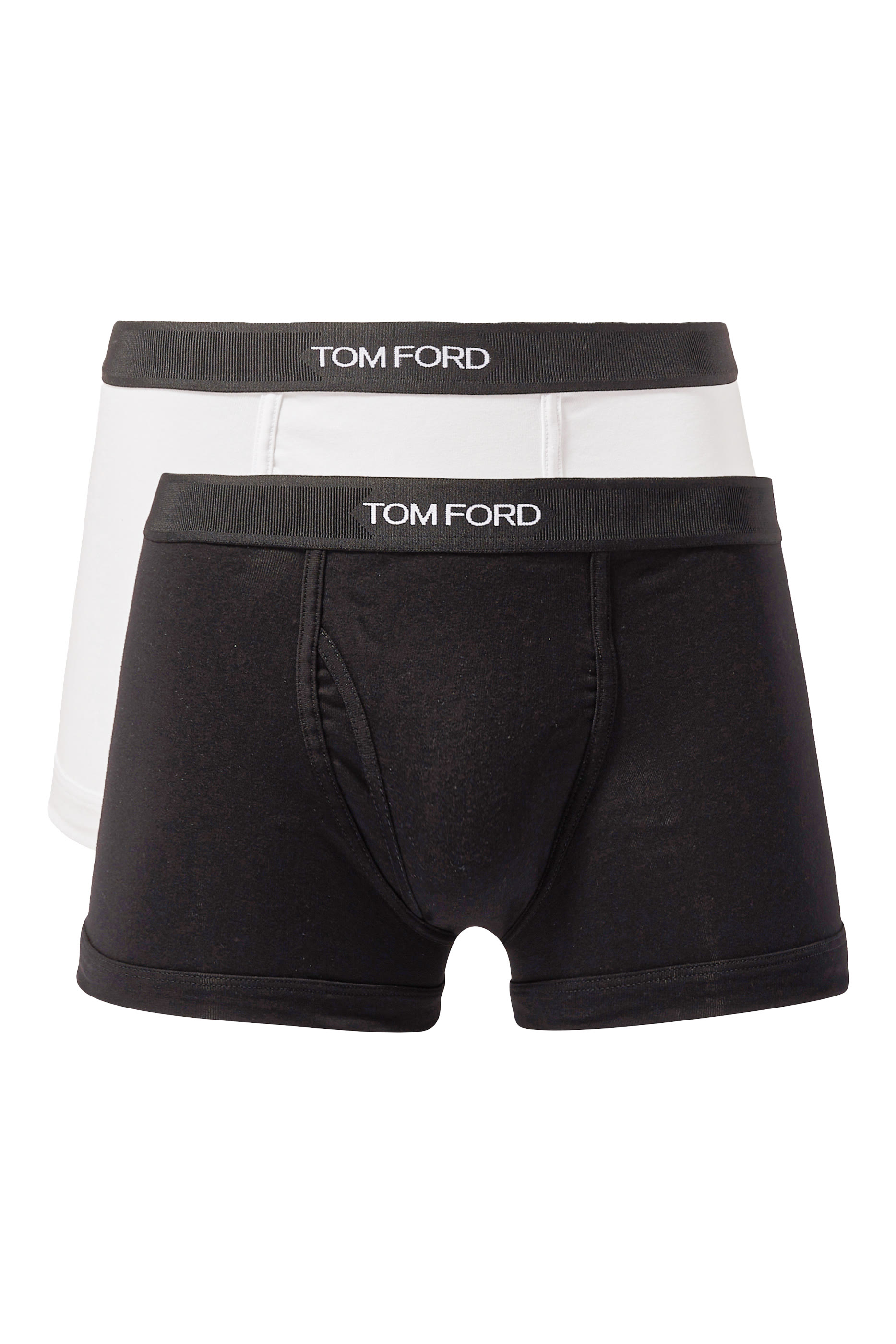 Cotton Stretch Jersey Boxer Briefs, Set of 2