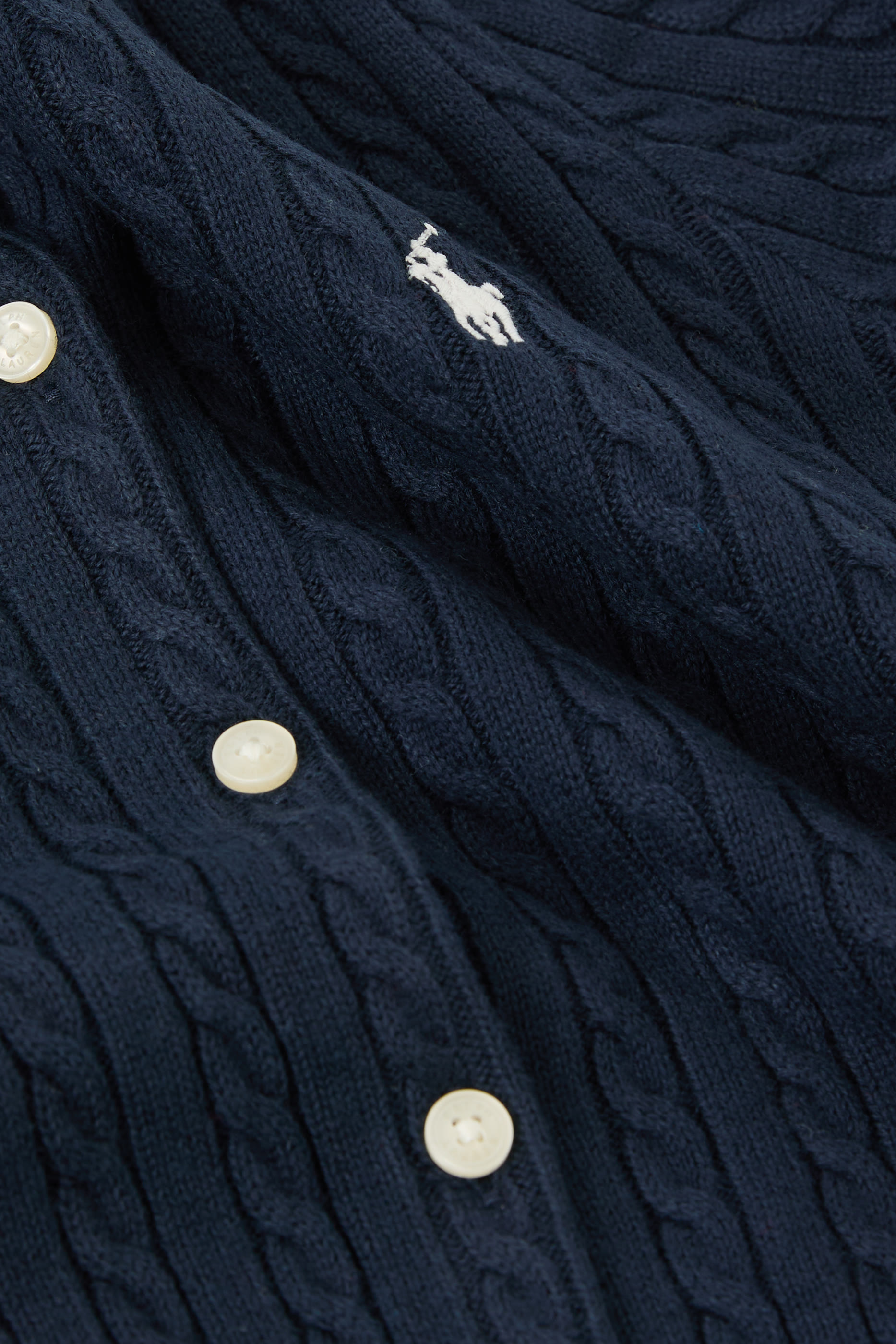 Kids Mini Cable Knit Cardigan