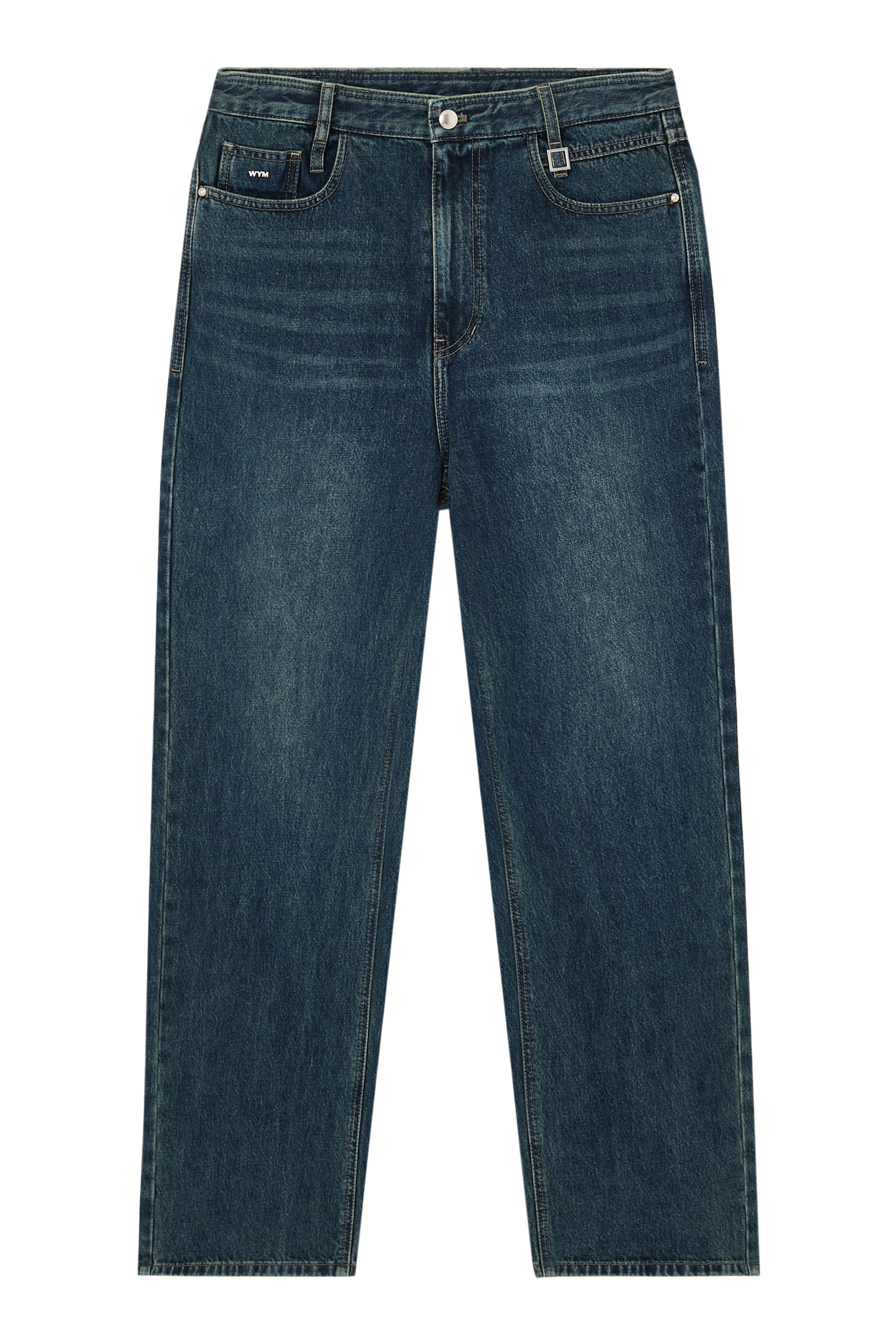 Straight Denim Pants