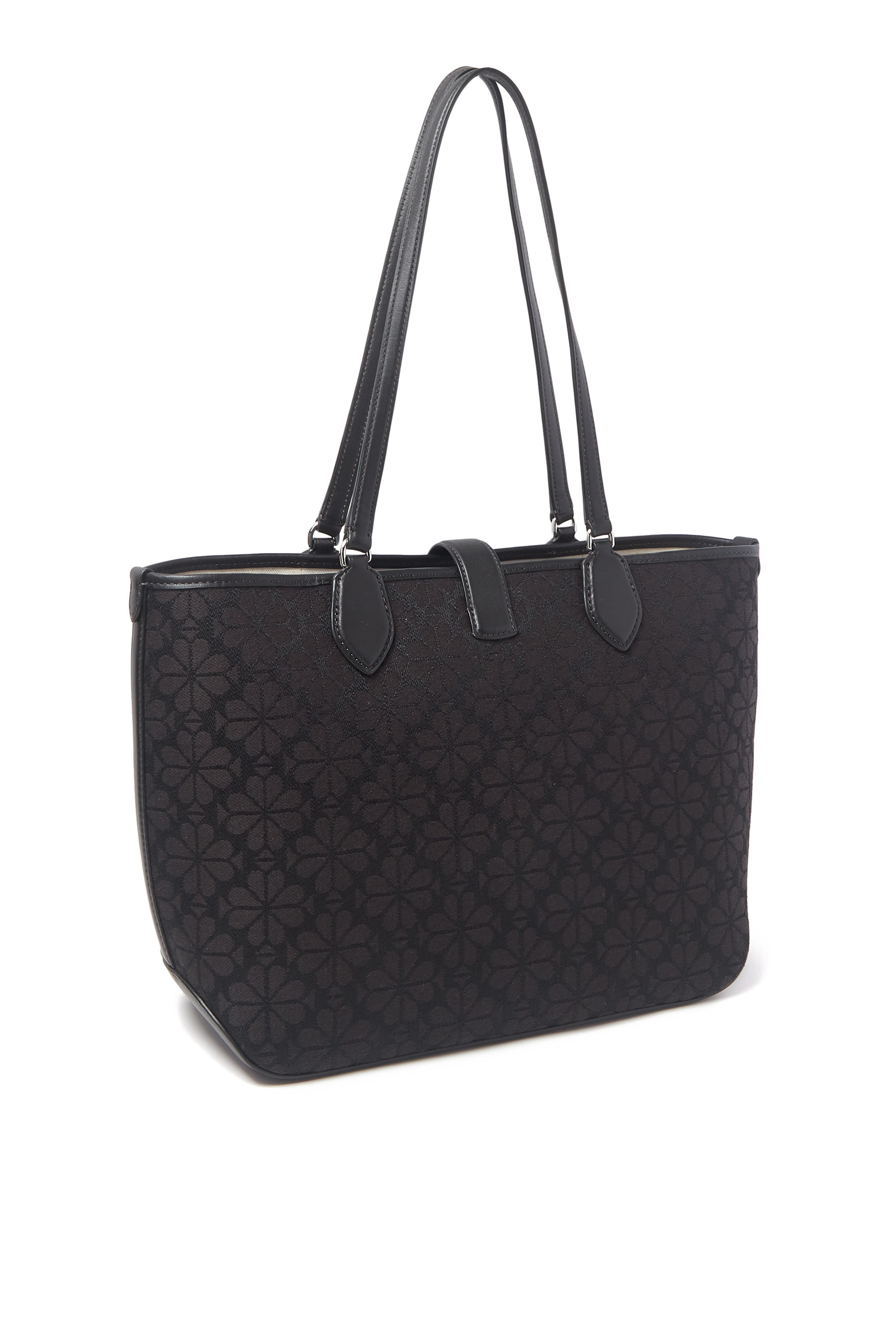 Spade Flower Jacquard Medium Tote Bag