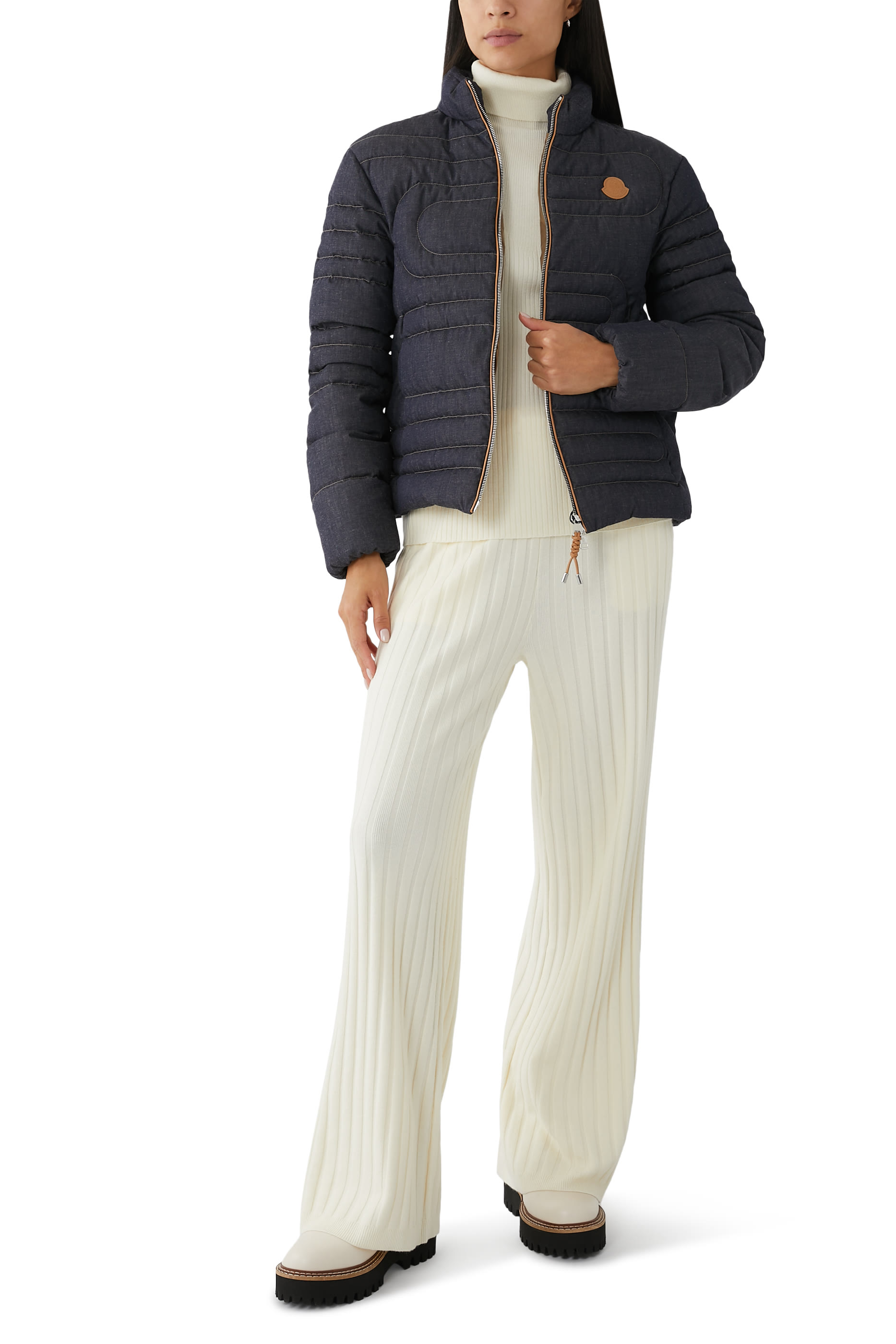 Xiaoqing Snake-Quilted Jacket 