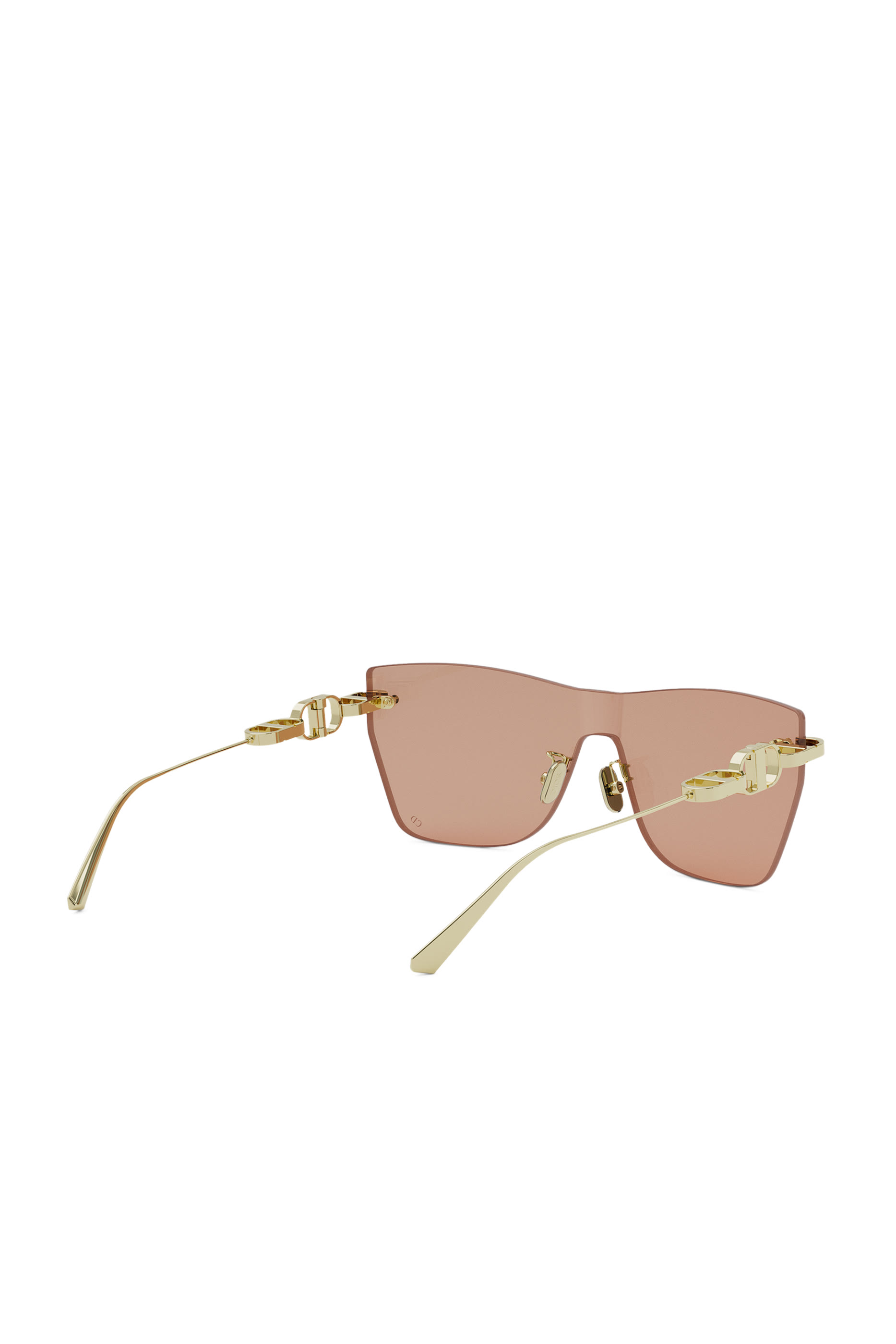 CD Chain M3U Yellow Butterfly Sunglasses