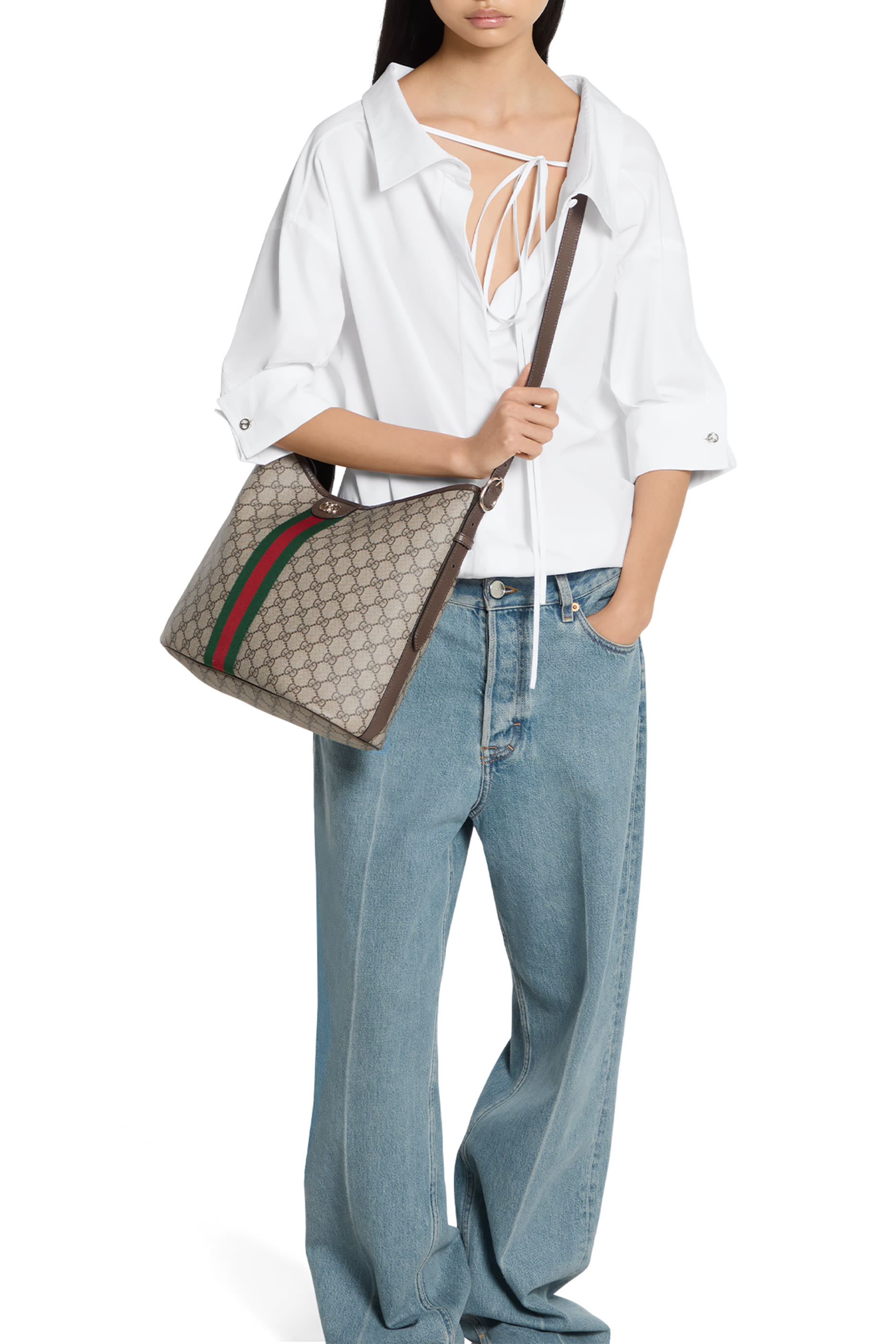 Ophidia Large Shoulder Bag