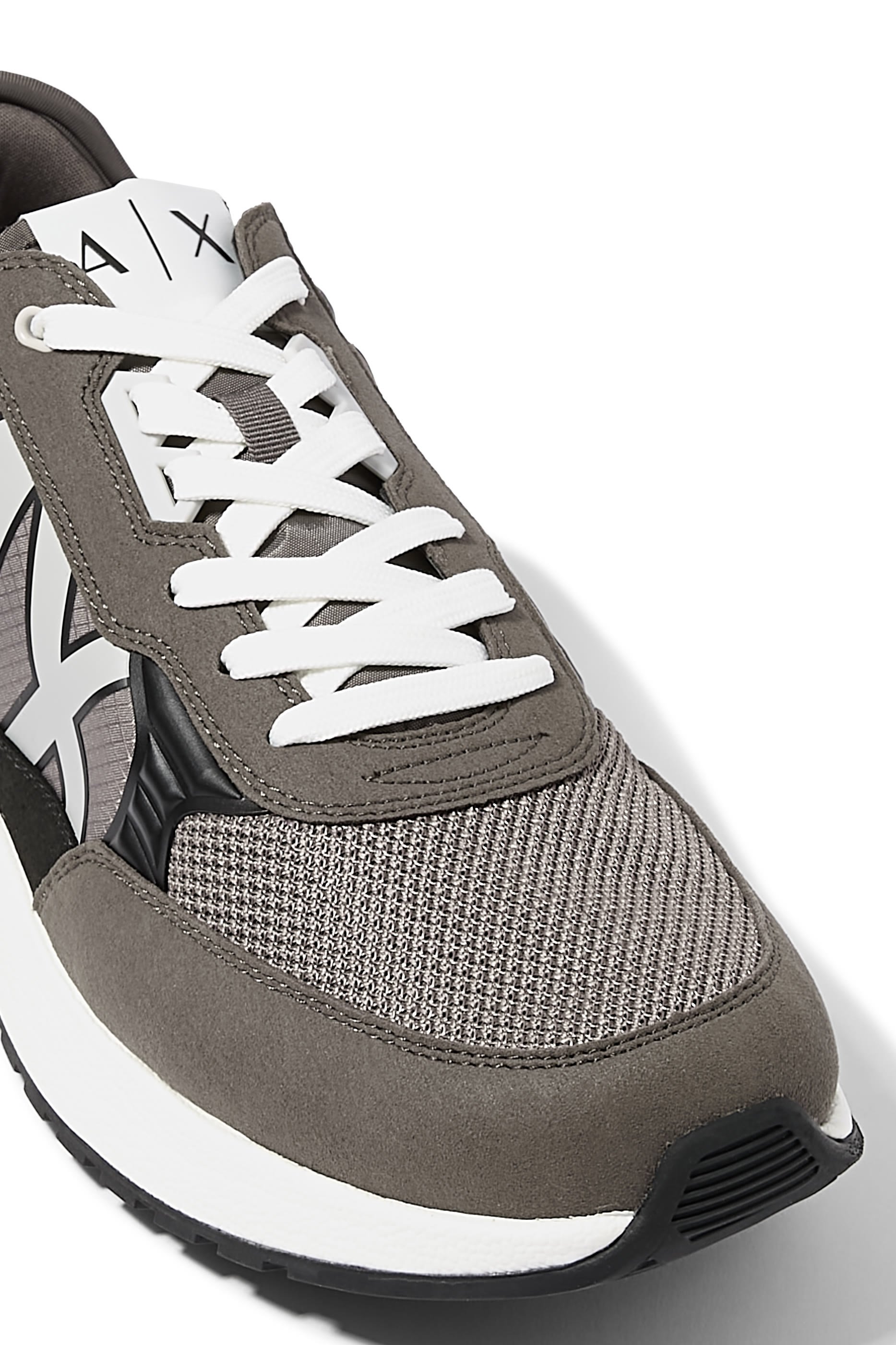 Lace Up 3D AX Logo Sneakers