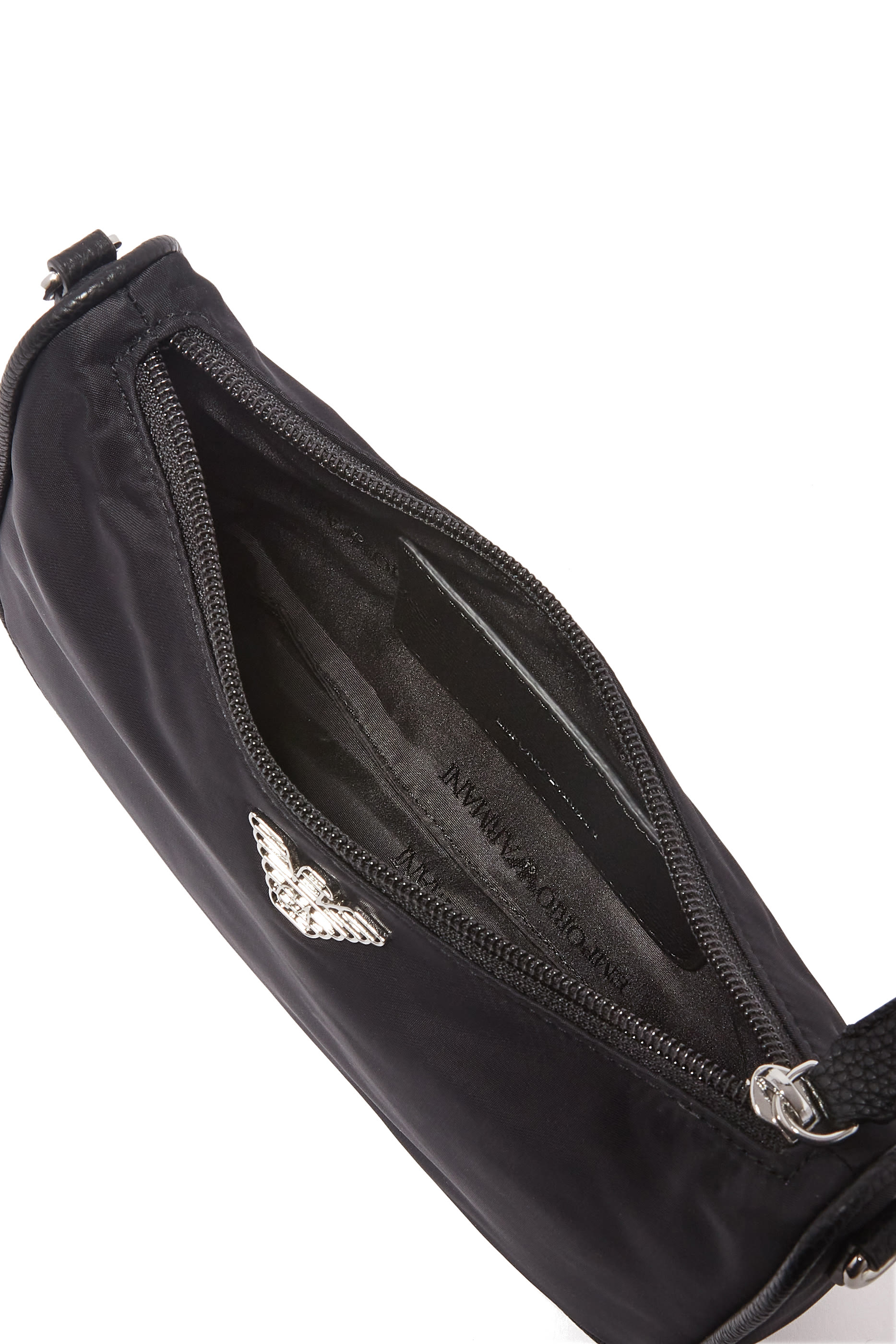 MyEA Nylon Baguette Crossbody Bag