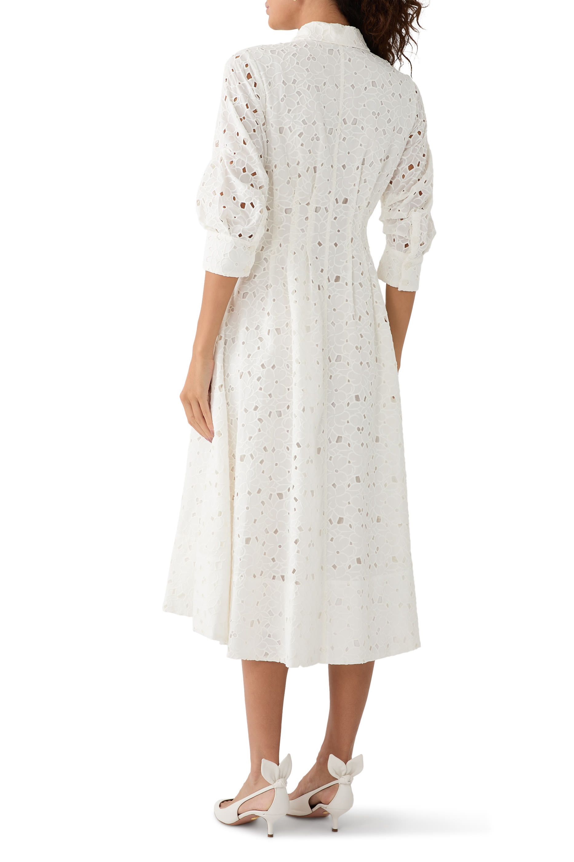 Jazz Embroidered Midi Dress