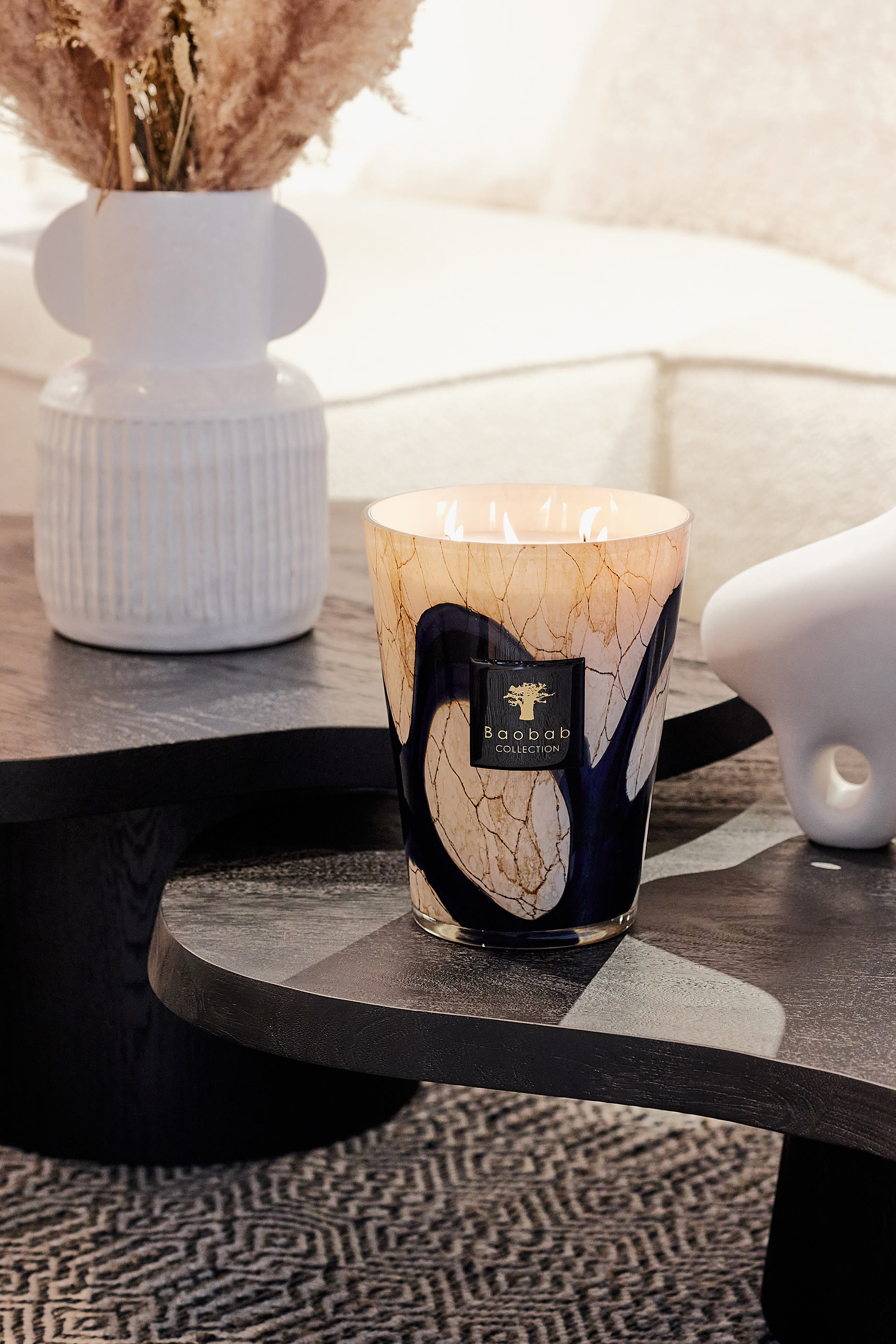 Max 24 Stones Lazuli Candle