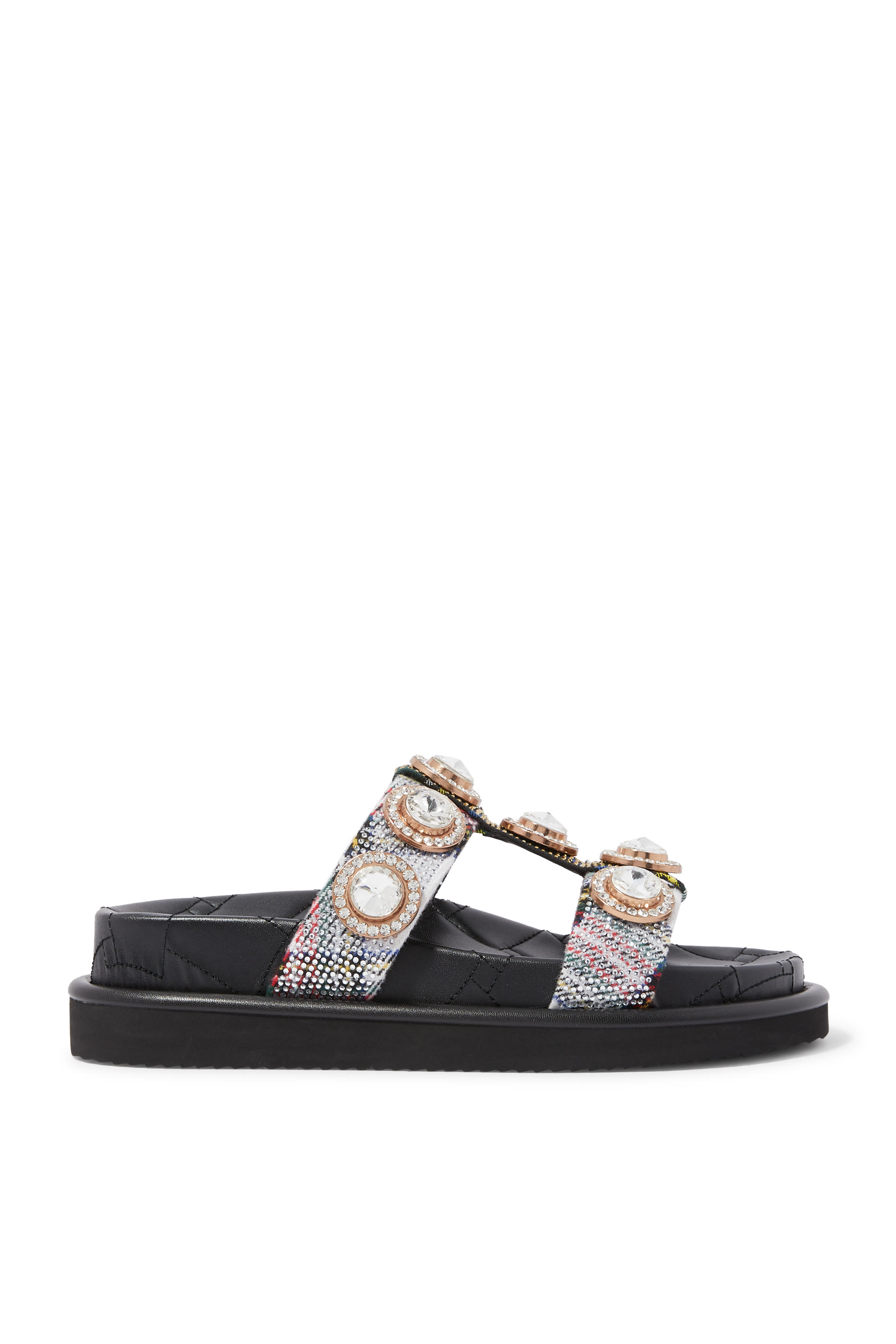 Orson Crystal-Embellished Sandals