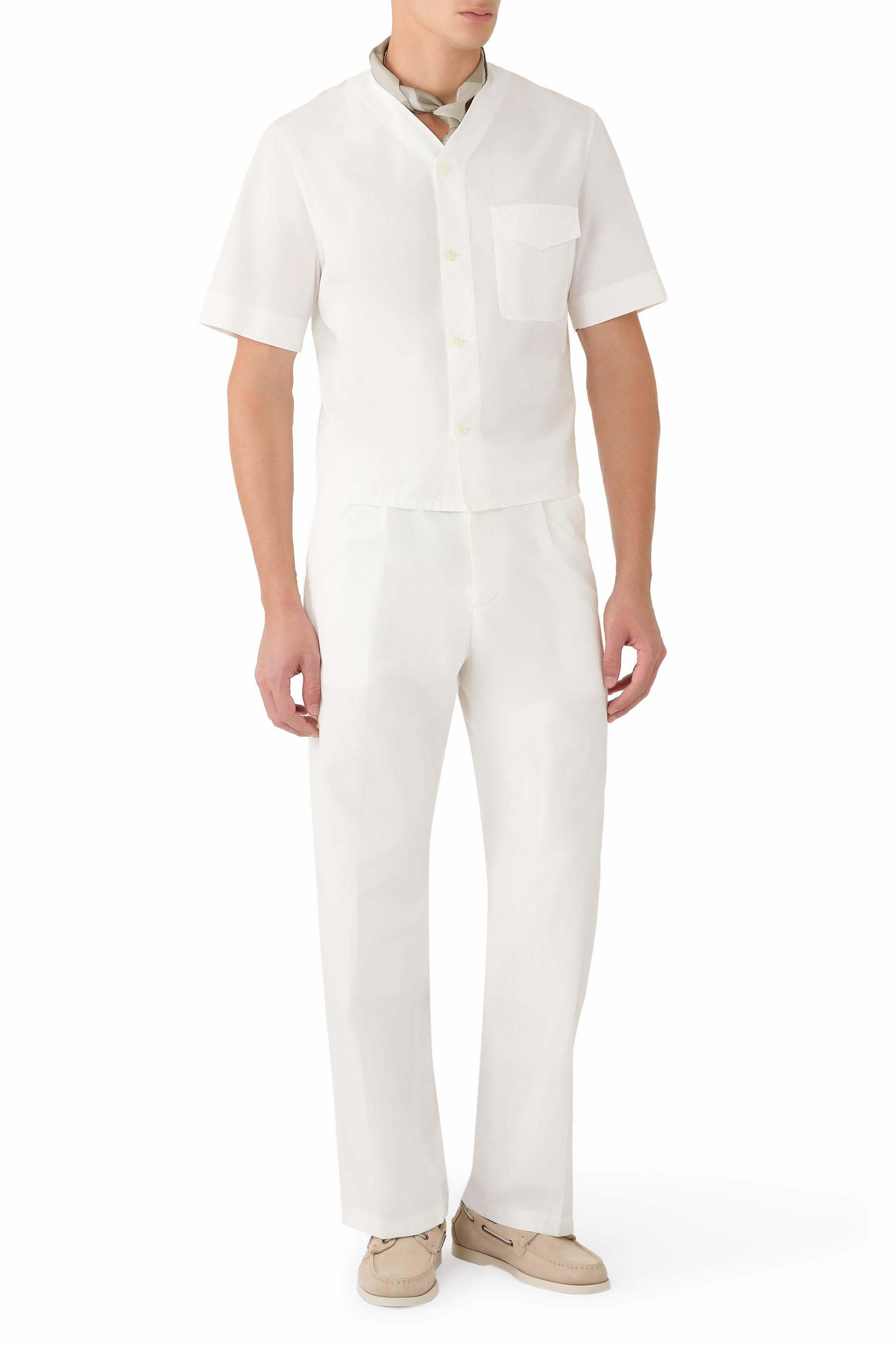 Garment-Dyed Finx Shuttle Weather Shirt 