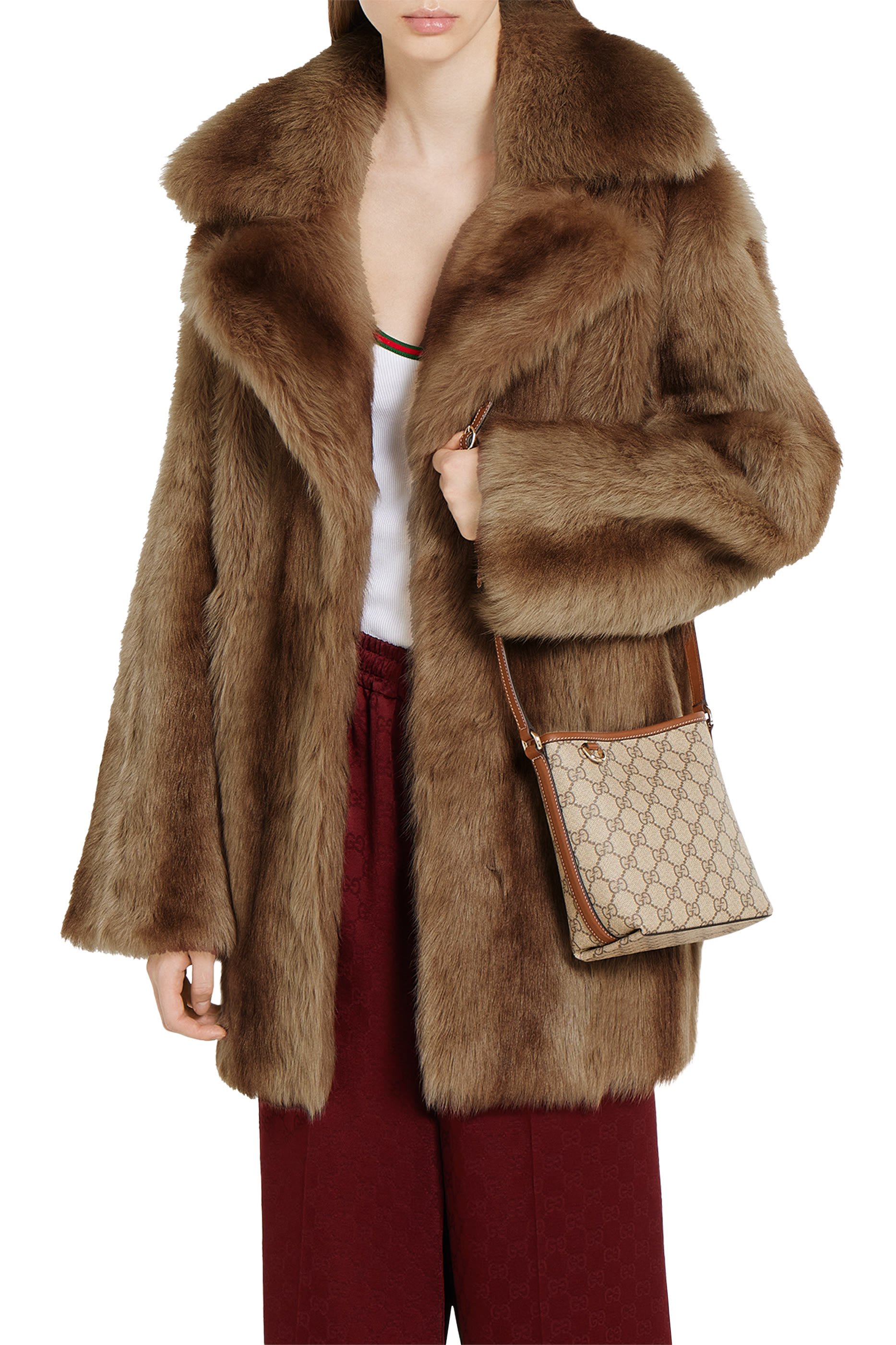 GG Emblem Nano Bucket Bag 