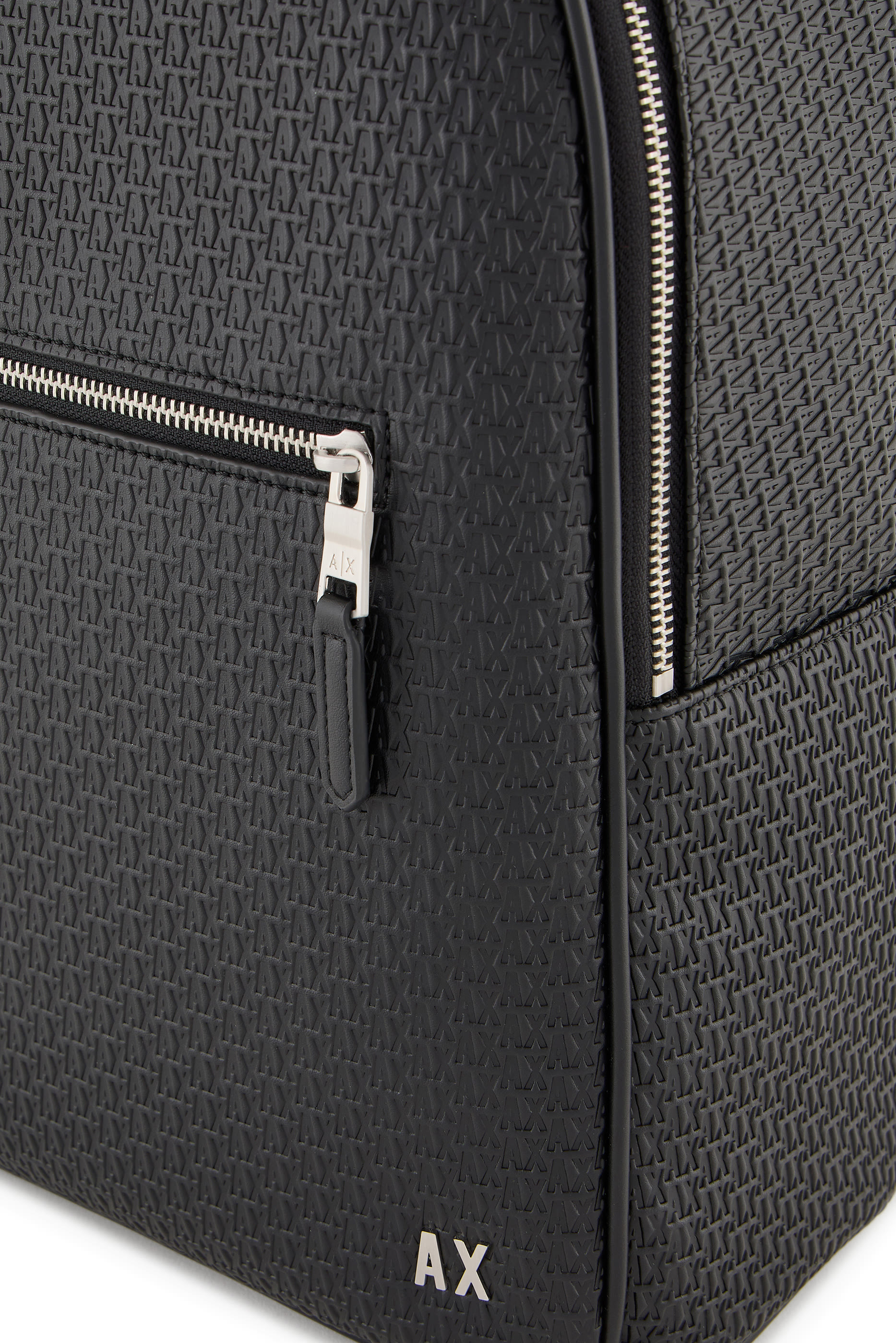 All-Over Embossed Logo Backpack