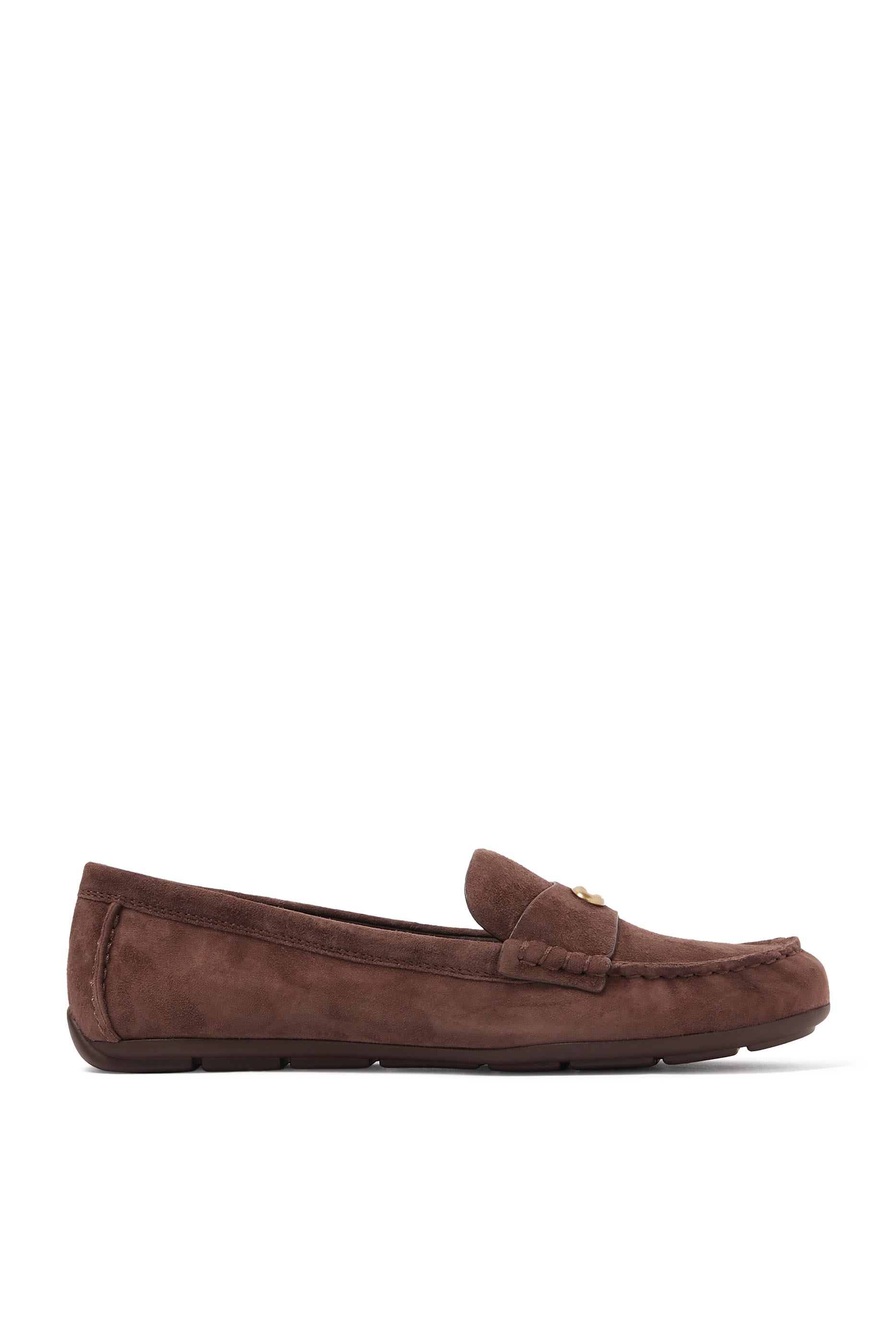 Sculpted C 15 Suede Driver Loafers 