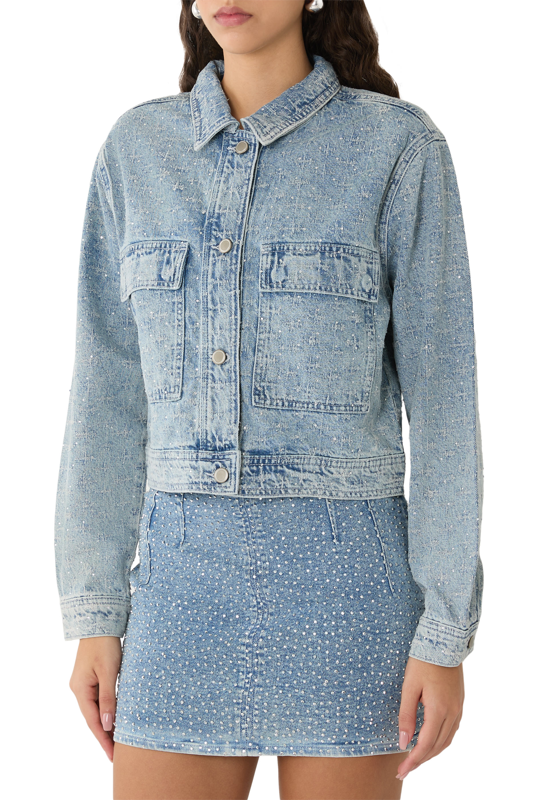 Crystal Denim Jacket