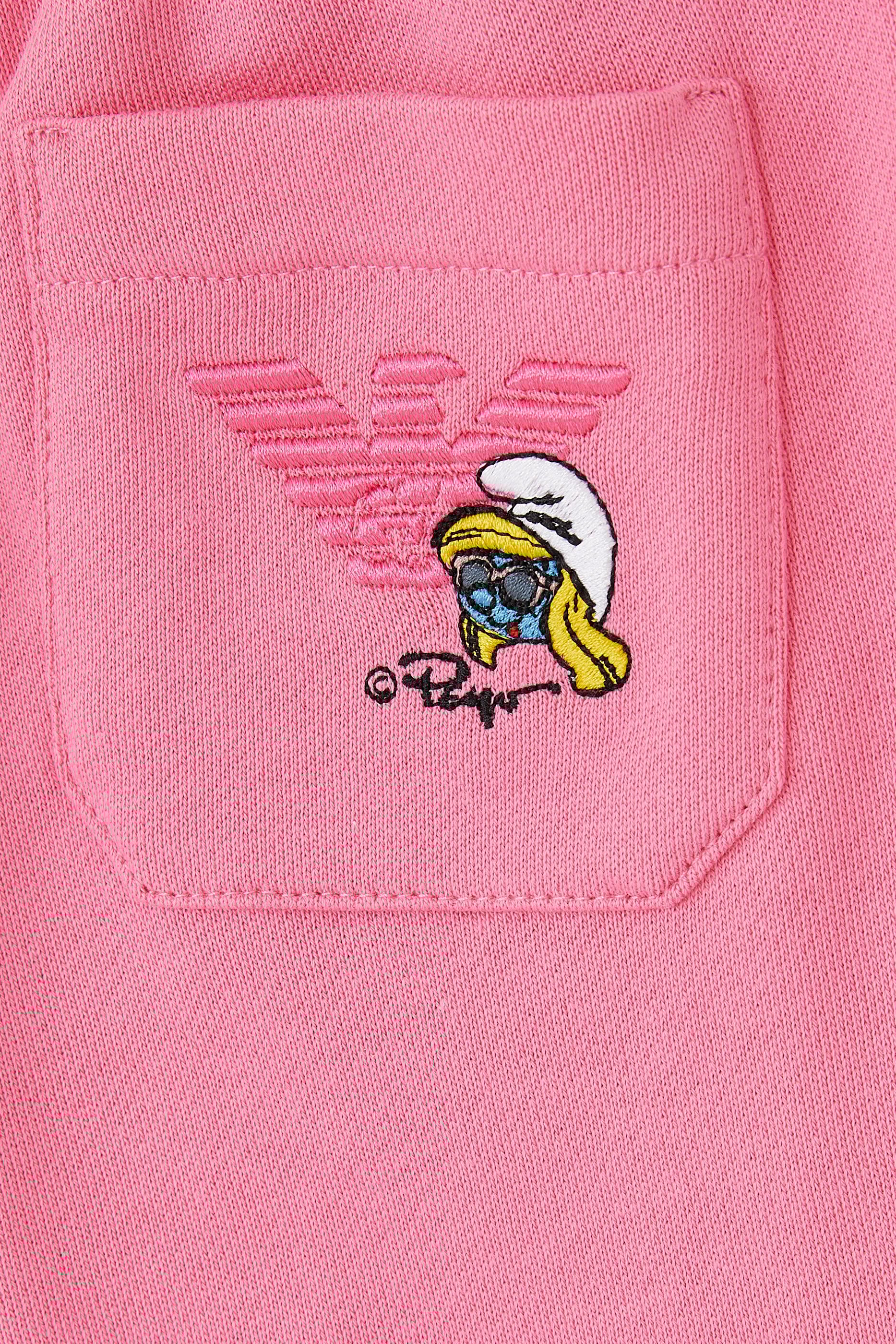 Kids Smurfs Embroidered Joggers