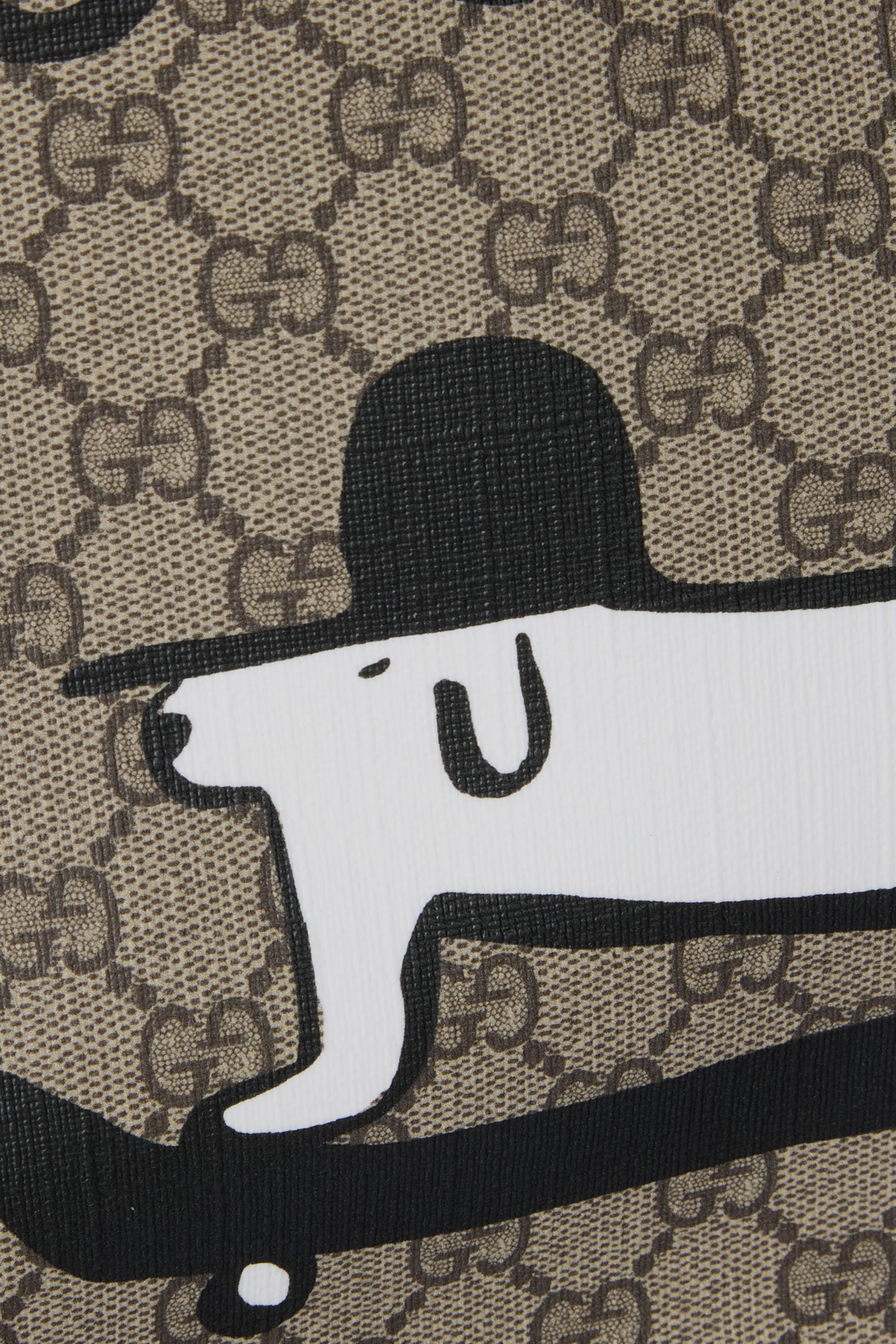 Kids Dog-Print GG Tote Bag