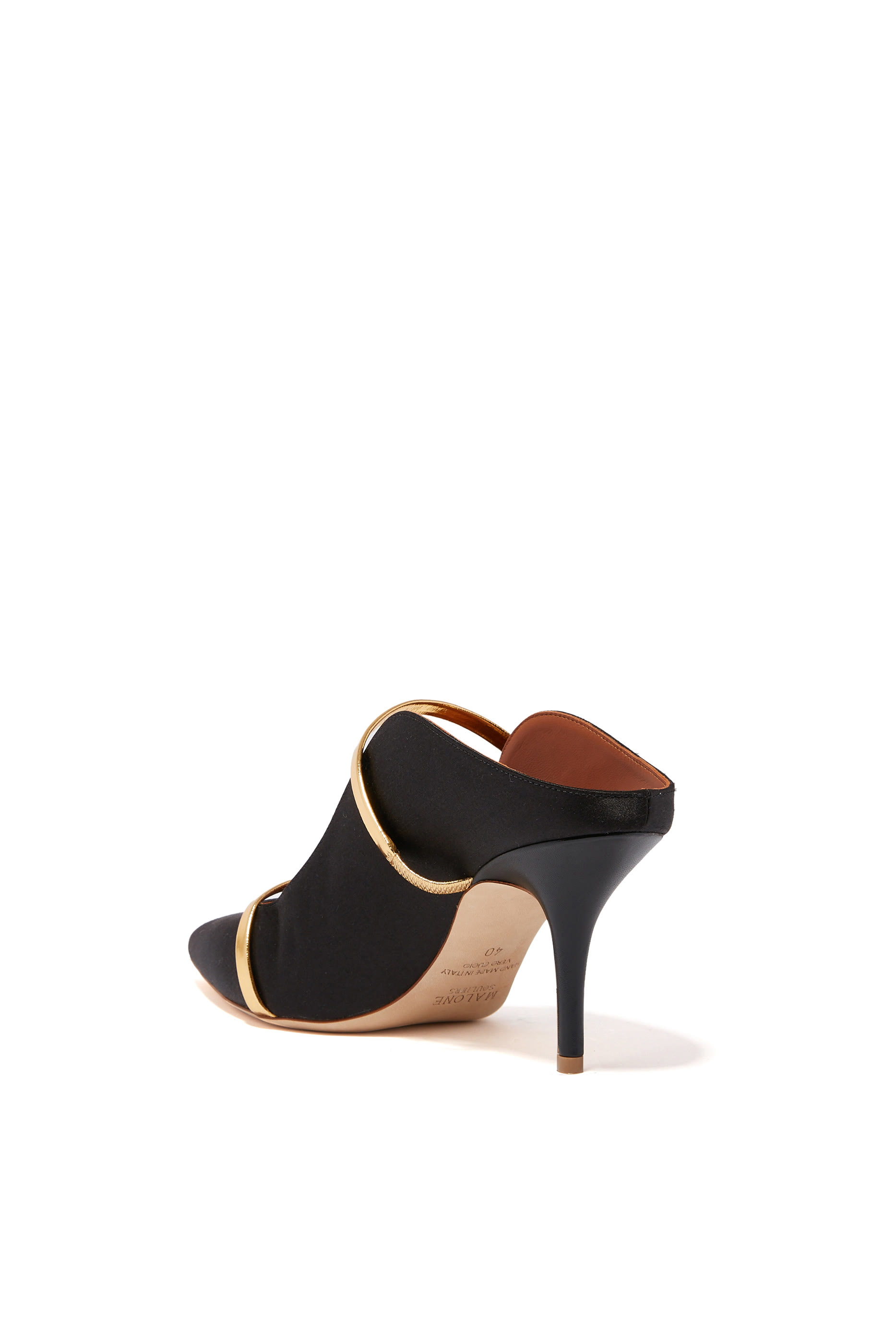 Maureen 70 Satin Mules