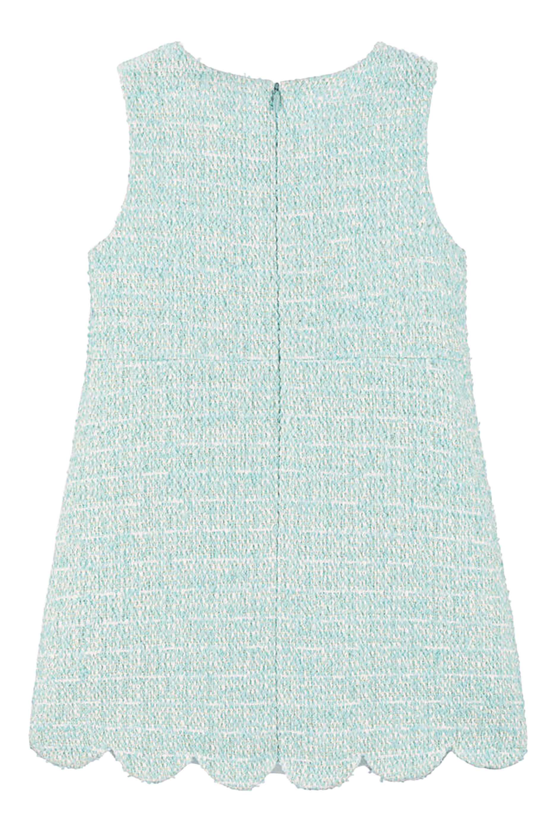 Kids Diamanté Buttons Boucle Dress