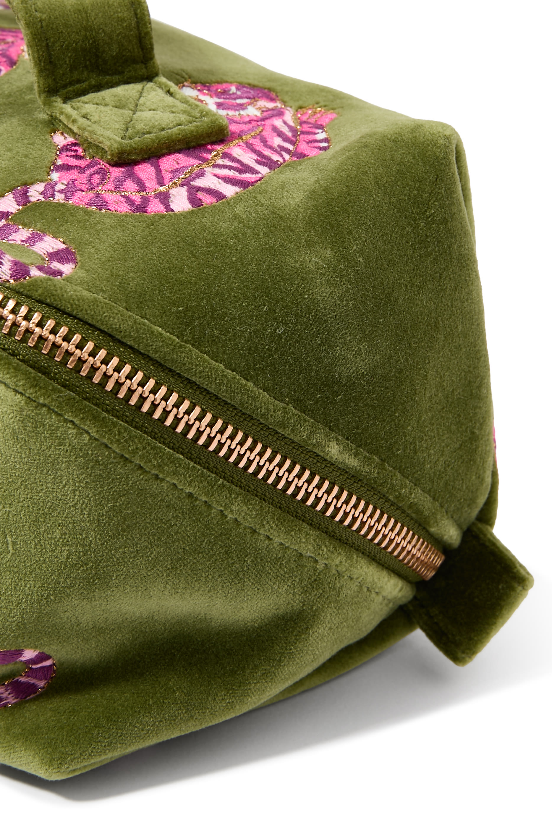 Wild Tiger Open Flat Makeup Bag