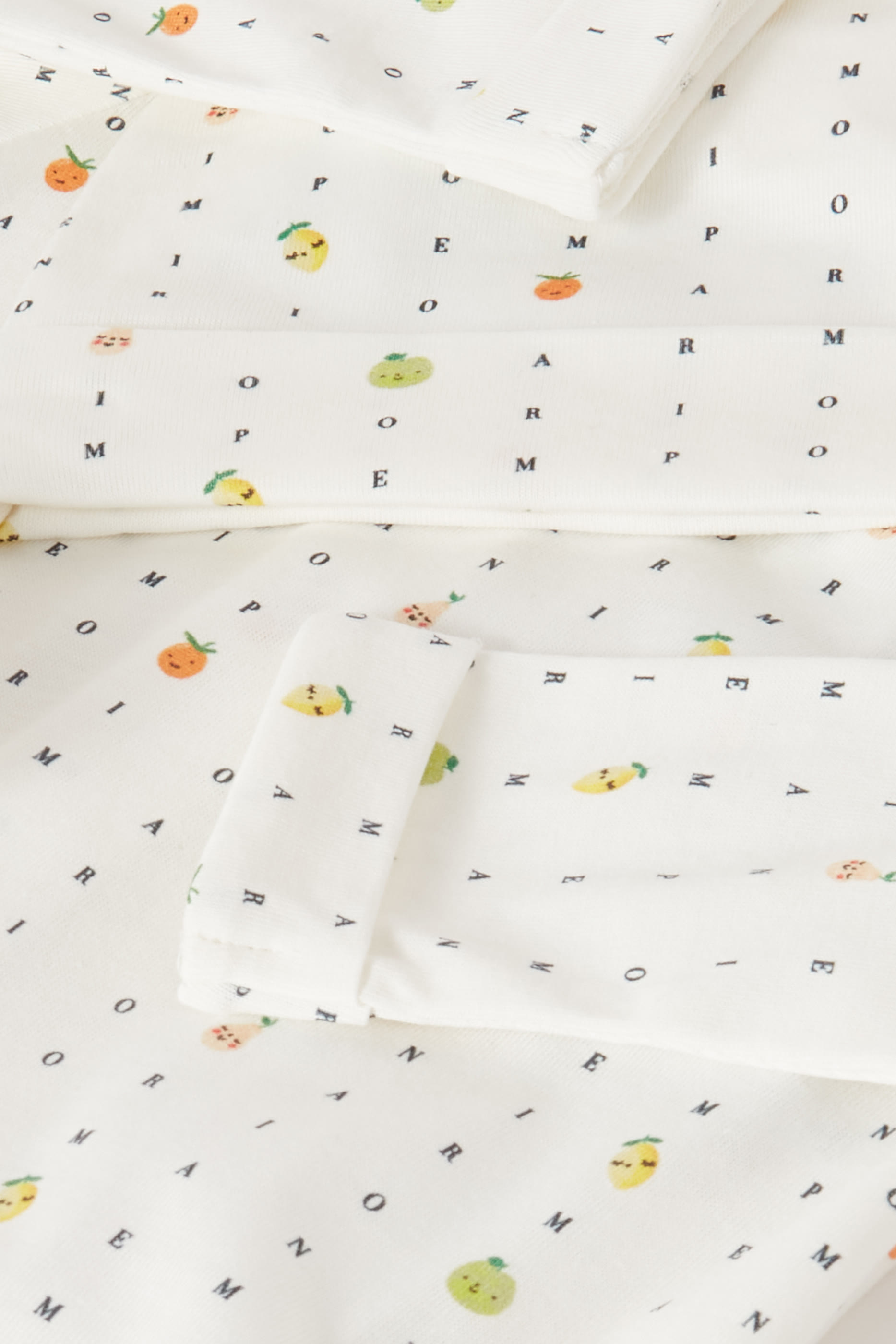 Kids EA7 Printed Onesie and Beanie Set