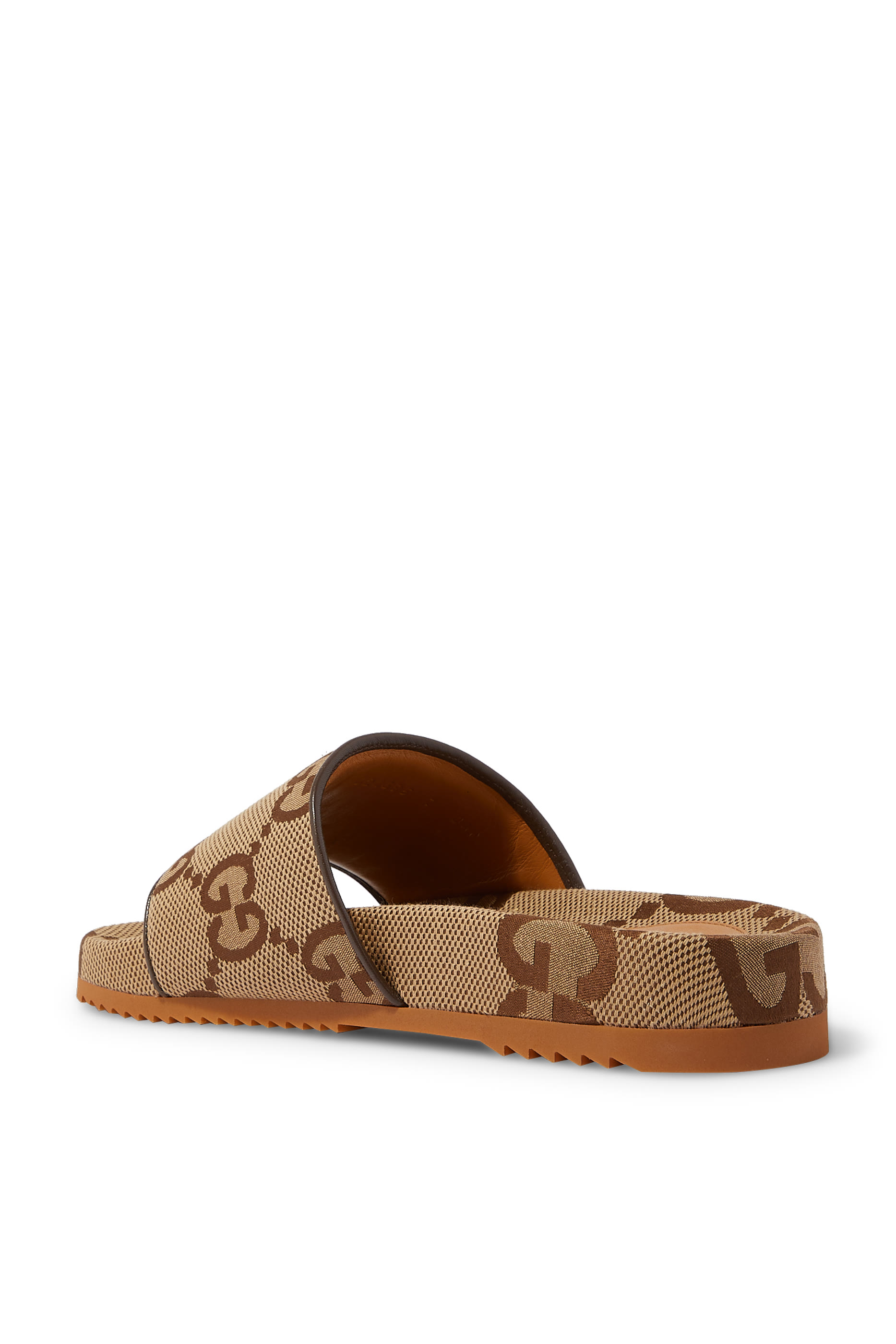 Men's Maxi GG Canvas Slide Sandal