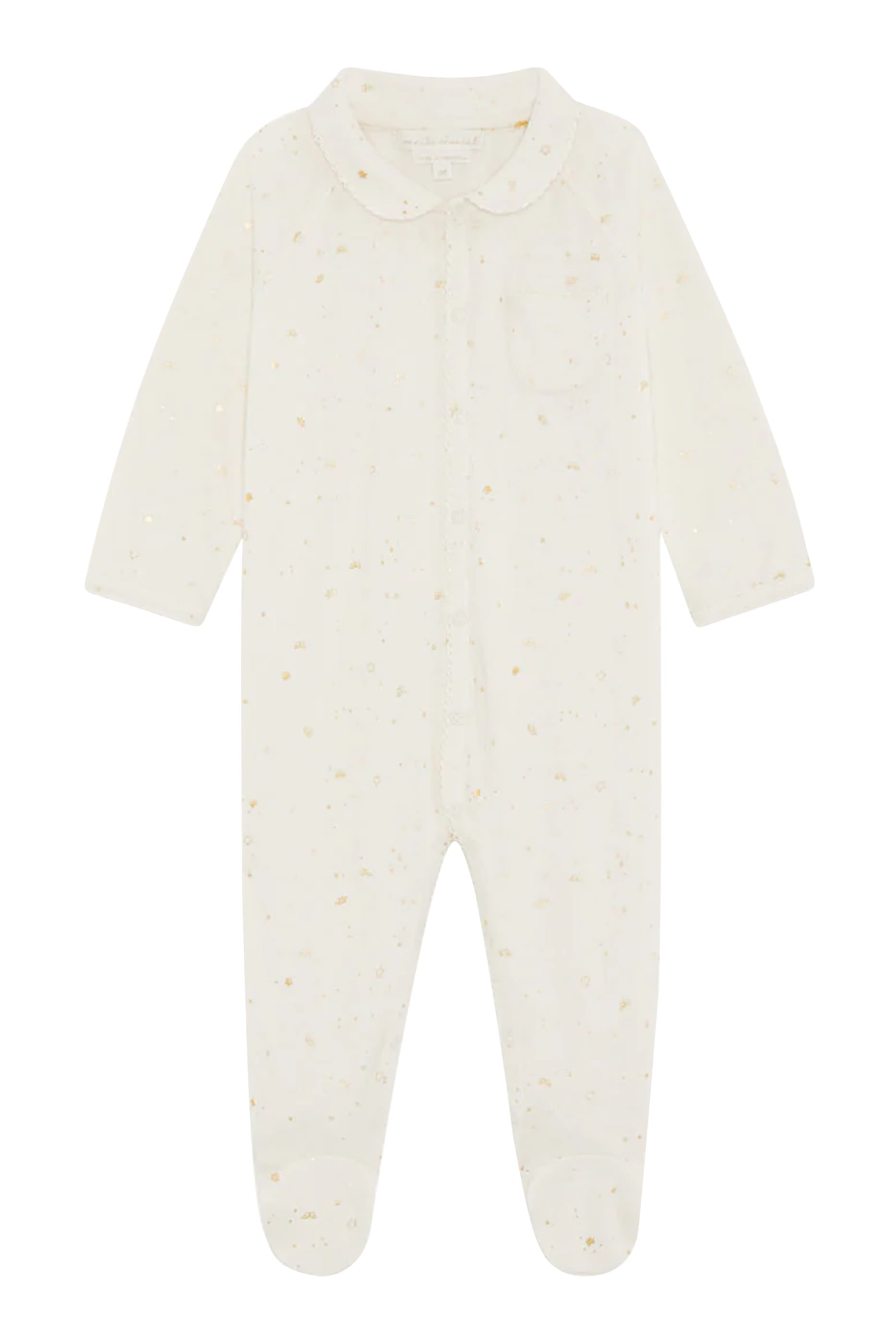 Kids Charles Star & Crown Sleepsuit 