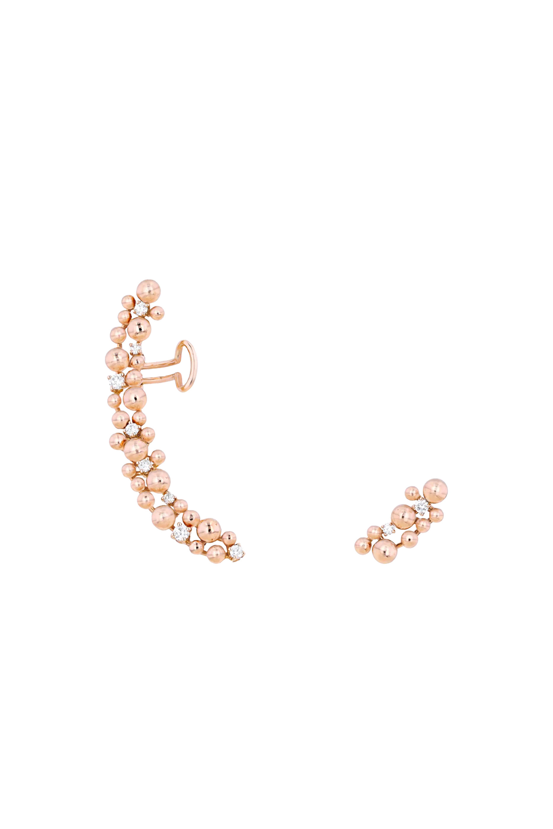 Shibuya Climber Set, 18k Rose Gold & Diamonds