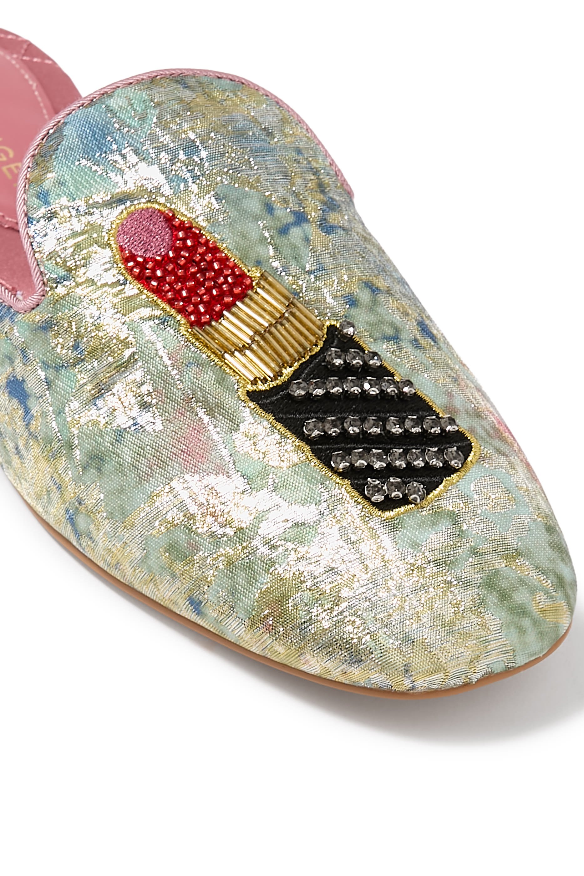 Embroidered Slippers 