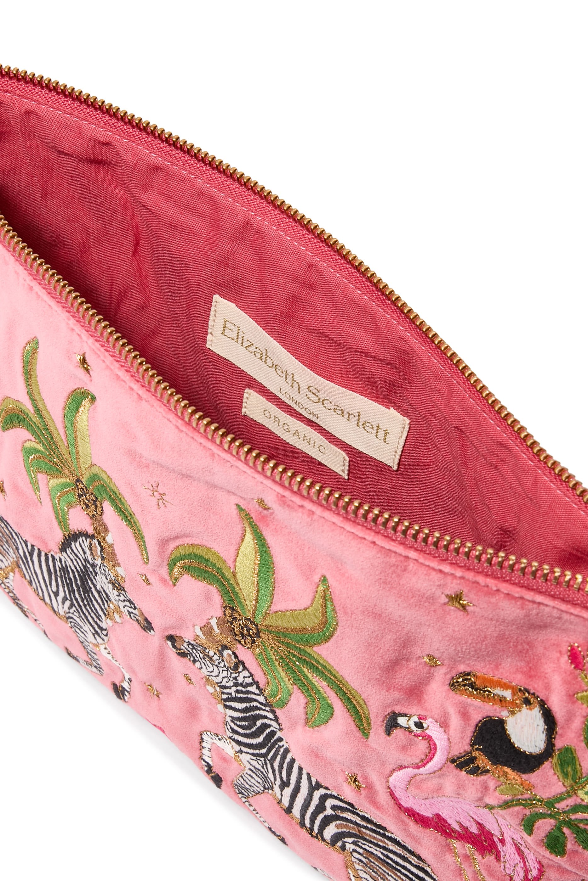 Wild Zebra Palm Everyday Pouch