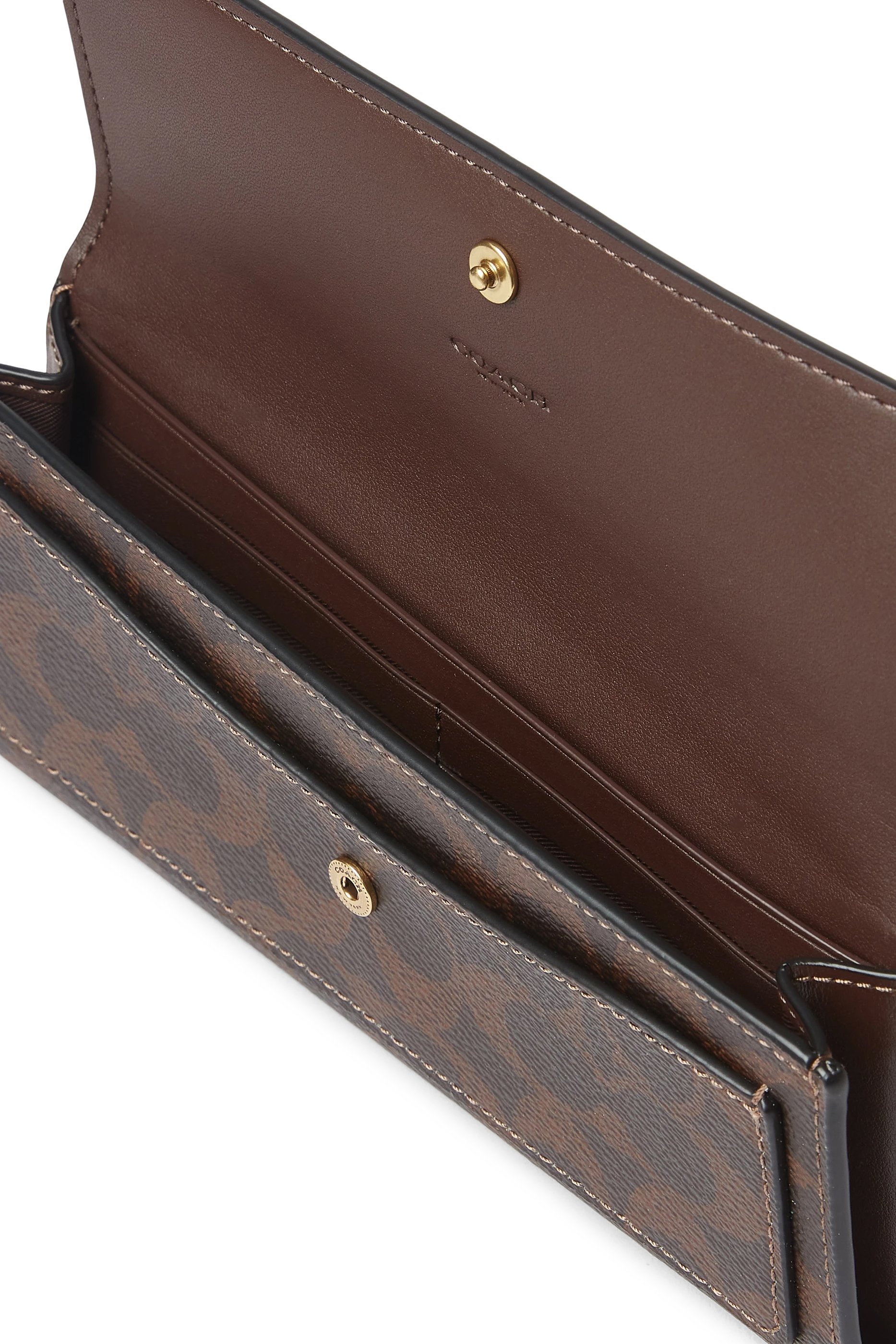 Essential Signature Canvas Long Wallet