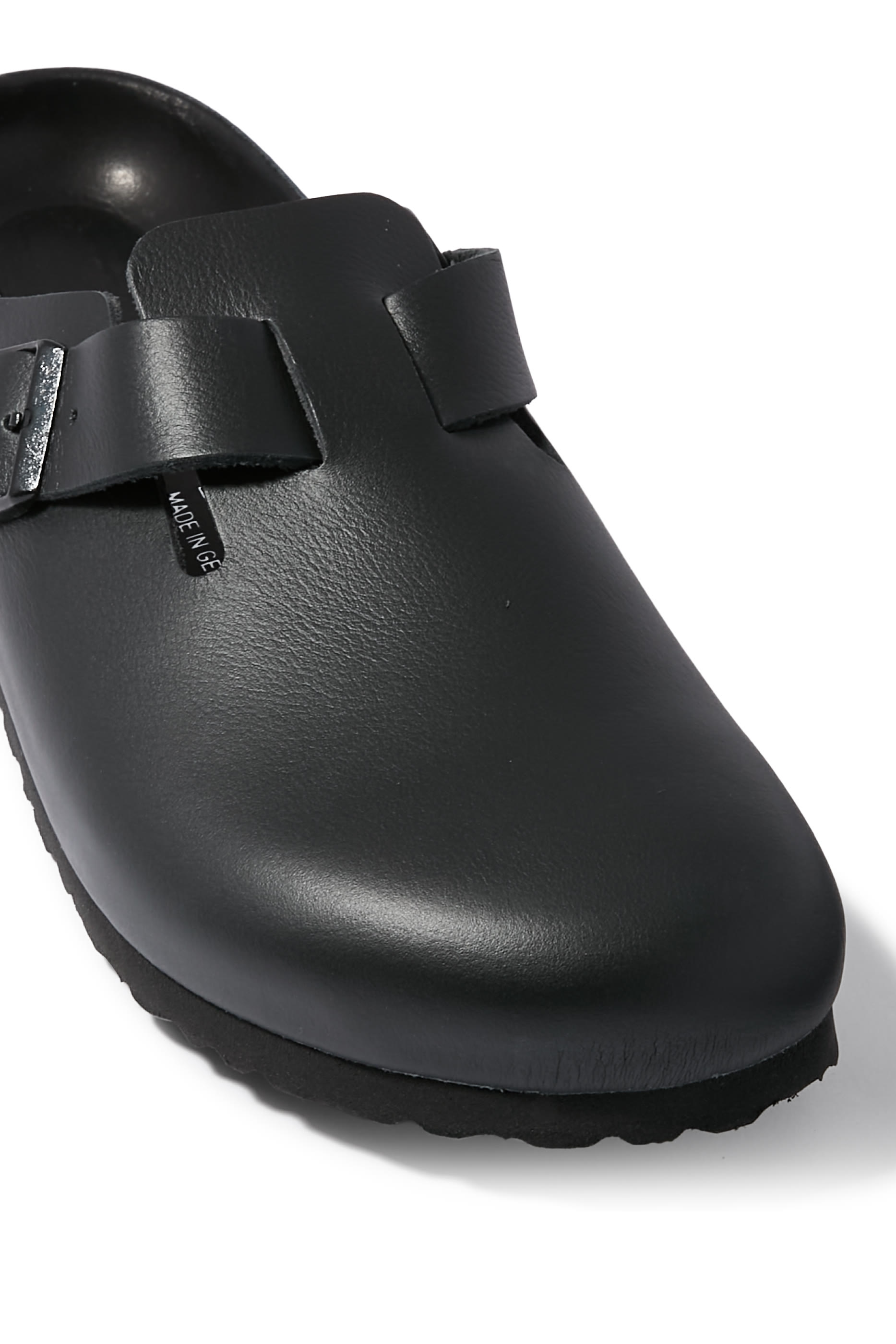 Boston Natural Leather Clogs 