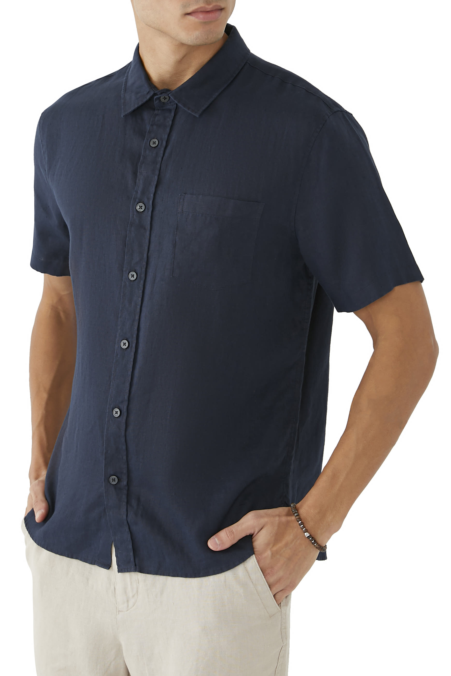 Linen Short Sleeves Shirt